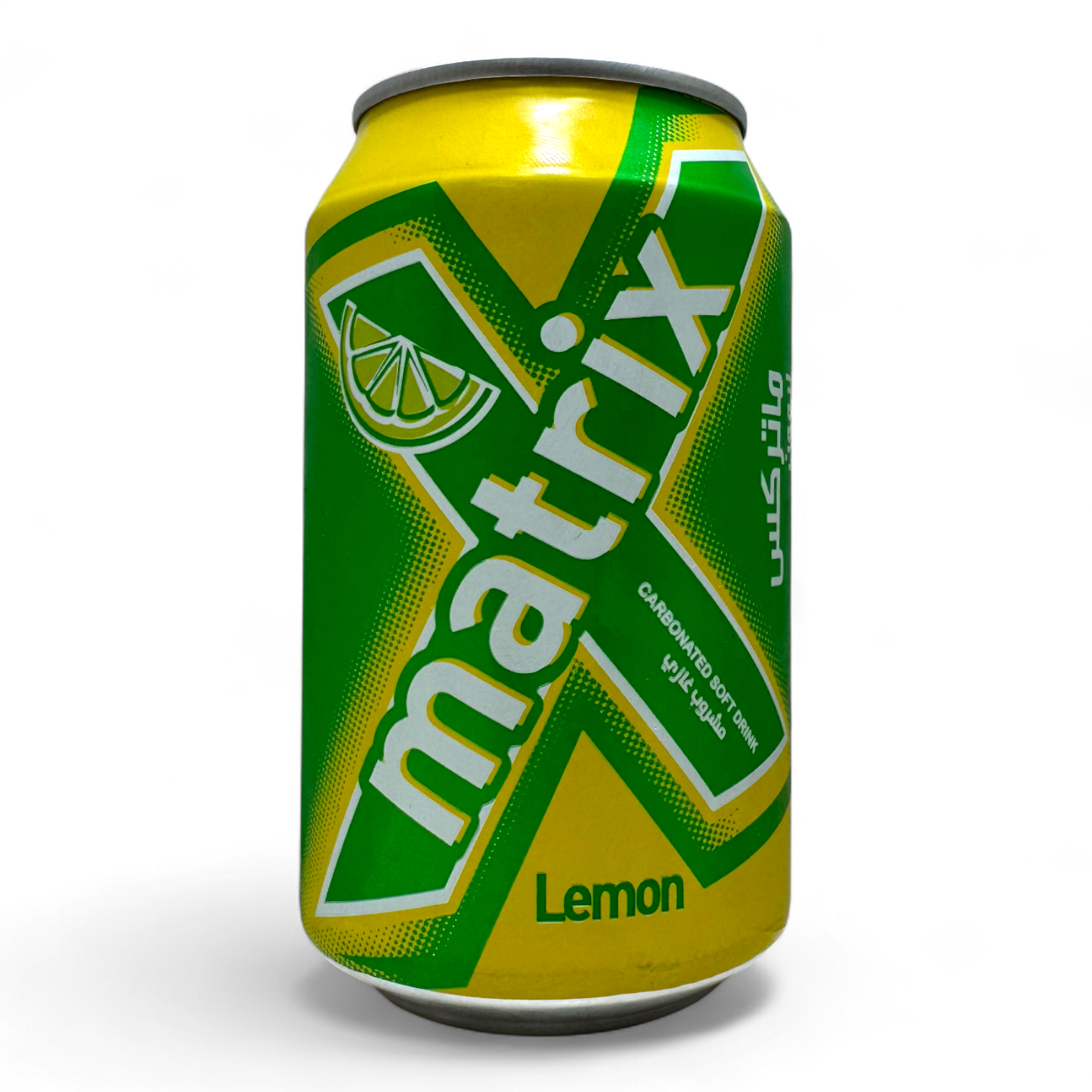 Matrix Lemon Carbonated Drink – 330ml Refreshing Citrus Sparkling Beverage