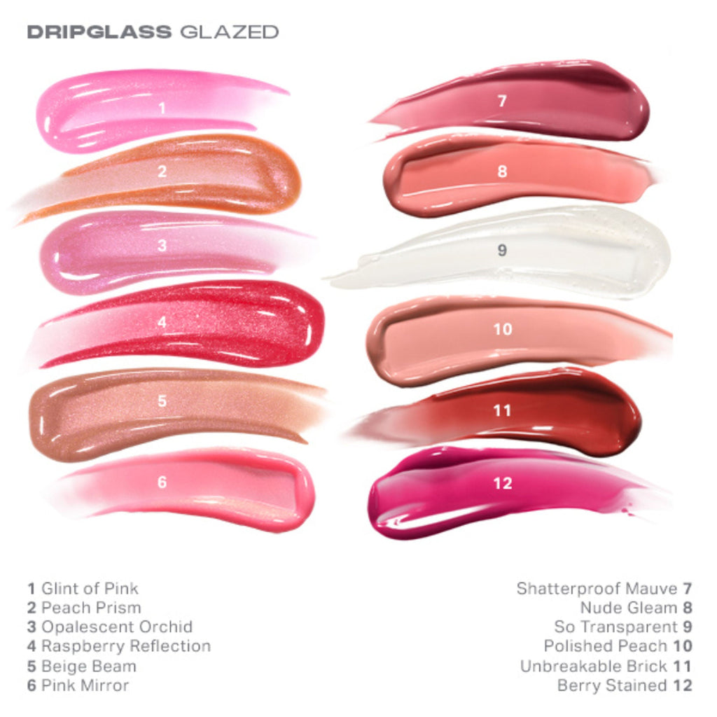 MORPHE Dripglass Glazed High Shine Lip Gloss - Glint Of Pink