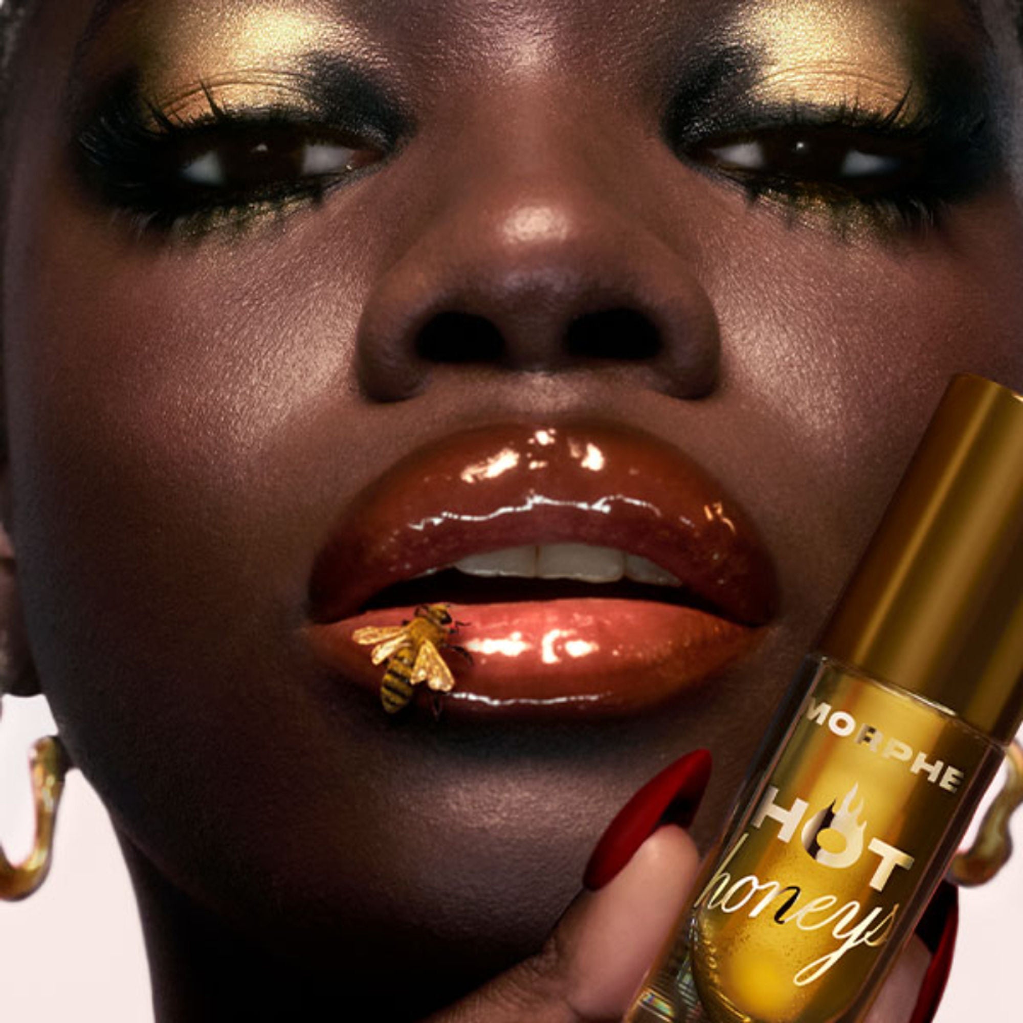 MORPHE Hot Honeys Plumping Lip Oil - Heat Swarm