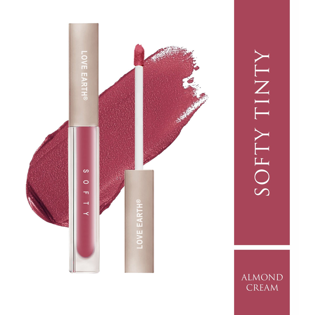 Love Earth Softy Tinty Lipstick - Almond Cream