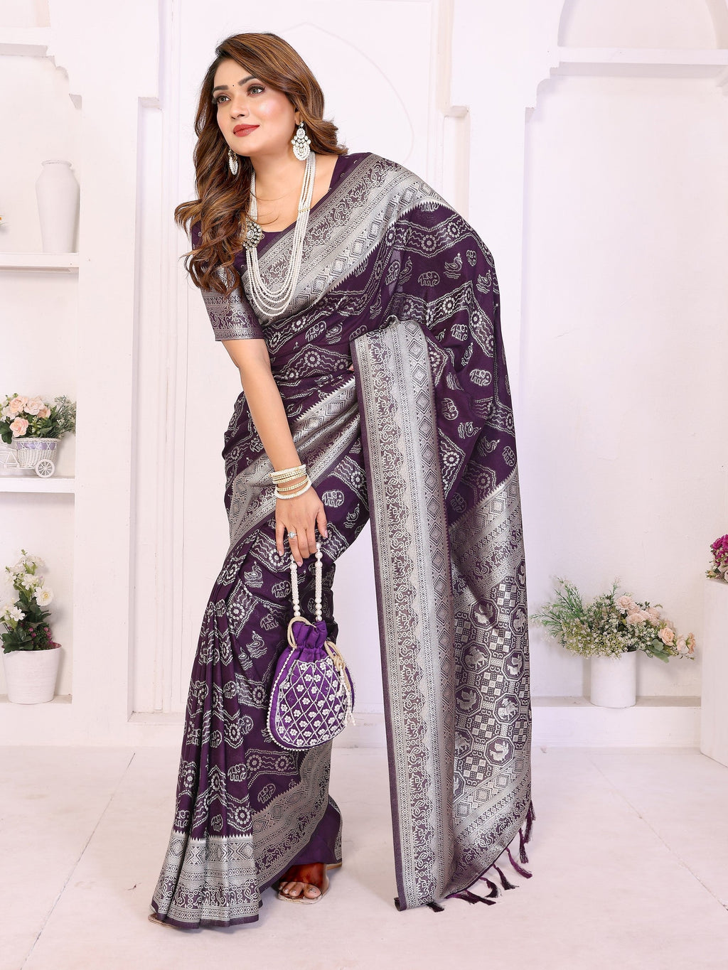 Anaita Premium Georgette Silk Saree