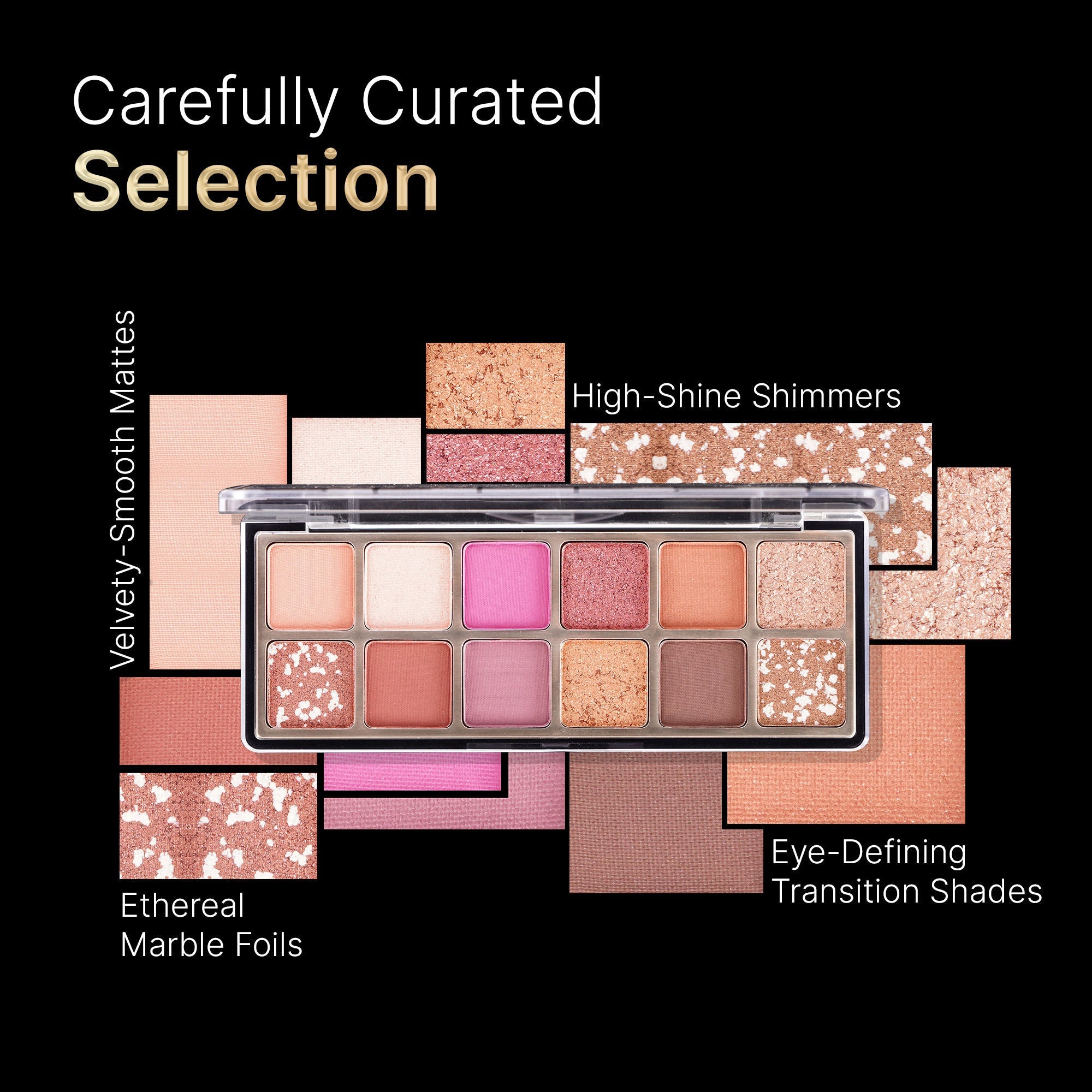 Swiss Beauty Select Eyeshadow Palette - 2 Fast Nights