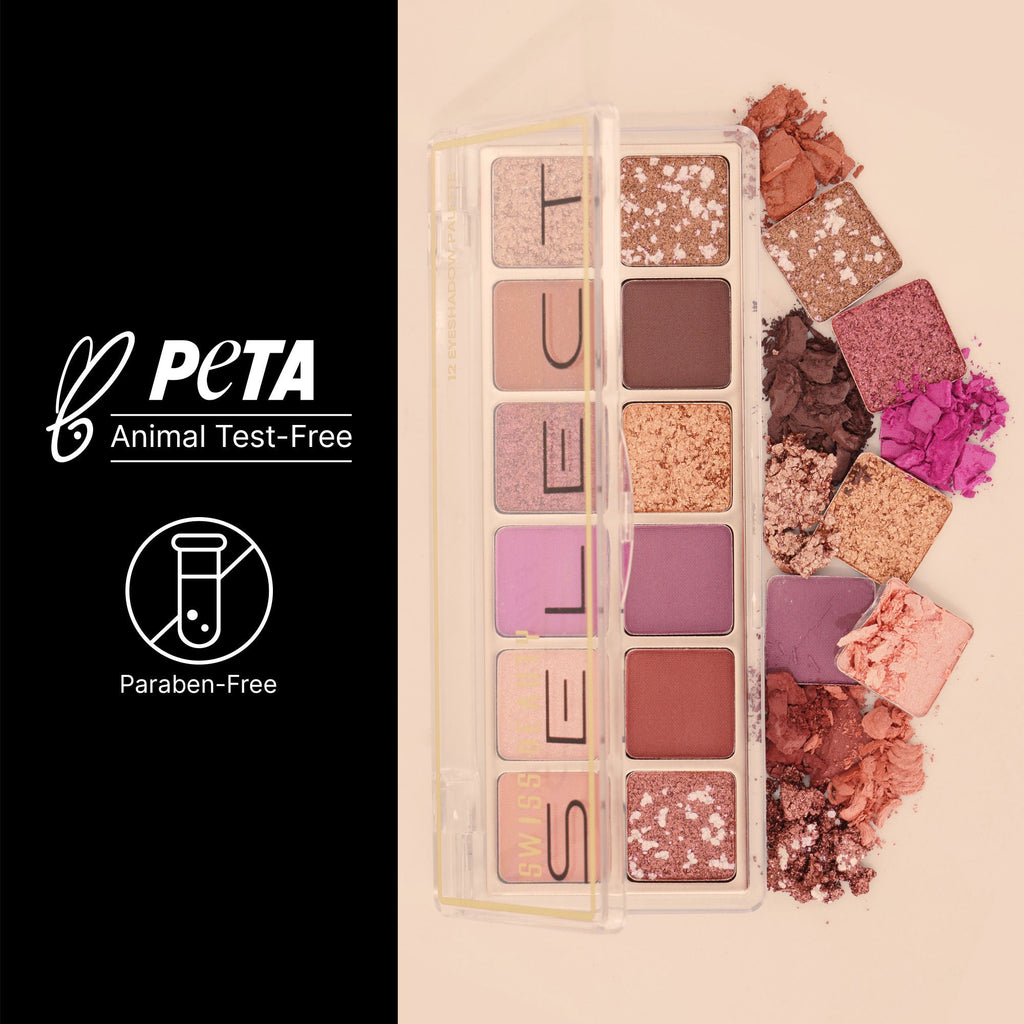 Swiss Beauty Select Eyeshadow Palette - 2 Fast Nights