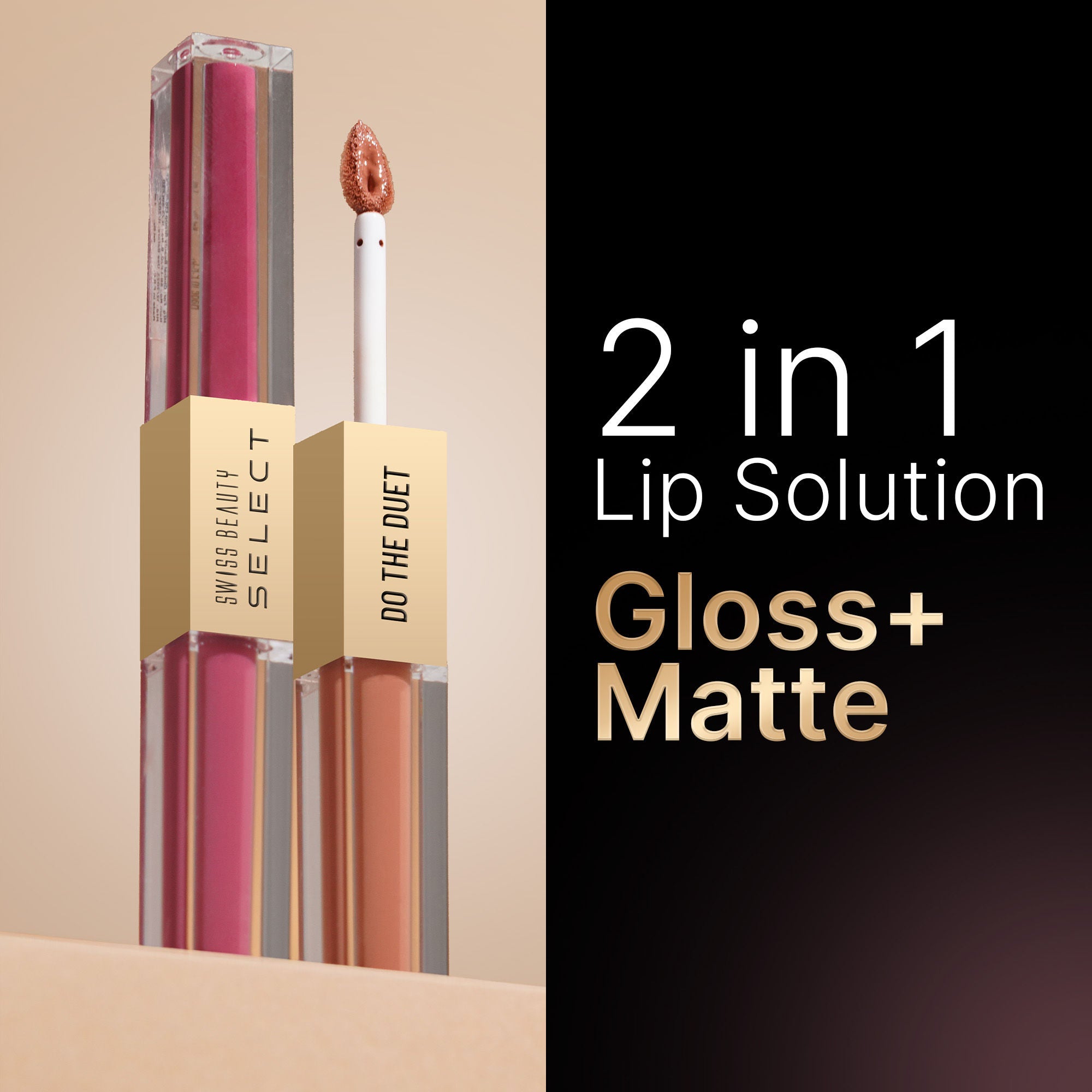 Swiss Beauty Select Do The Duet Lipstick - 2 French Rose
