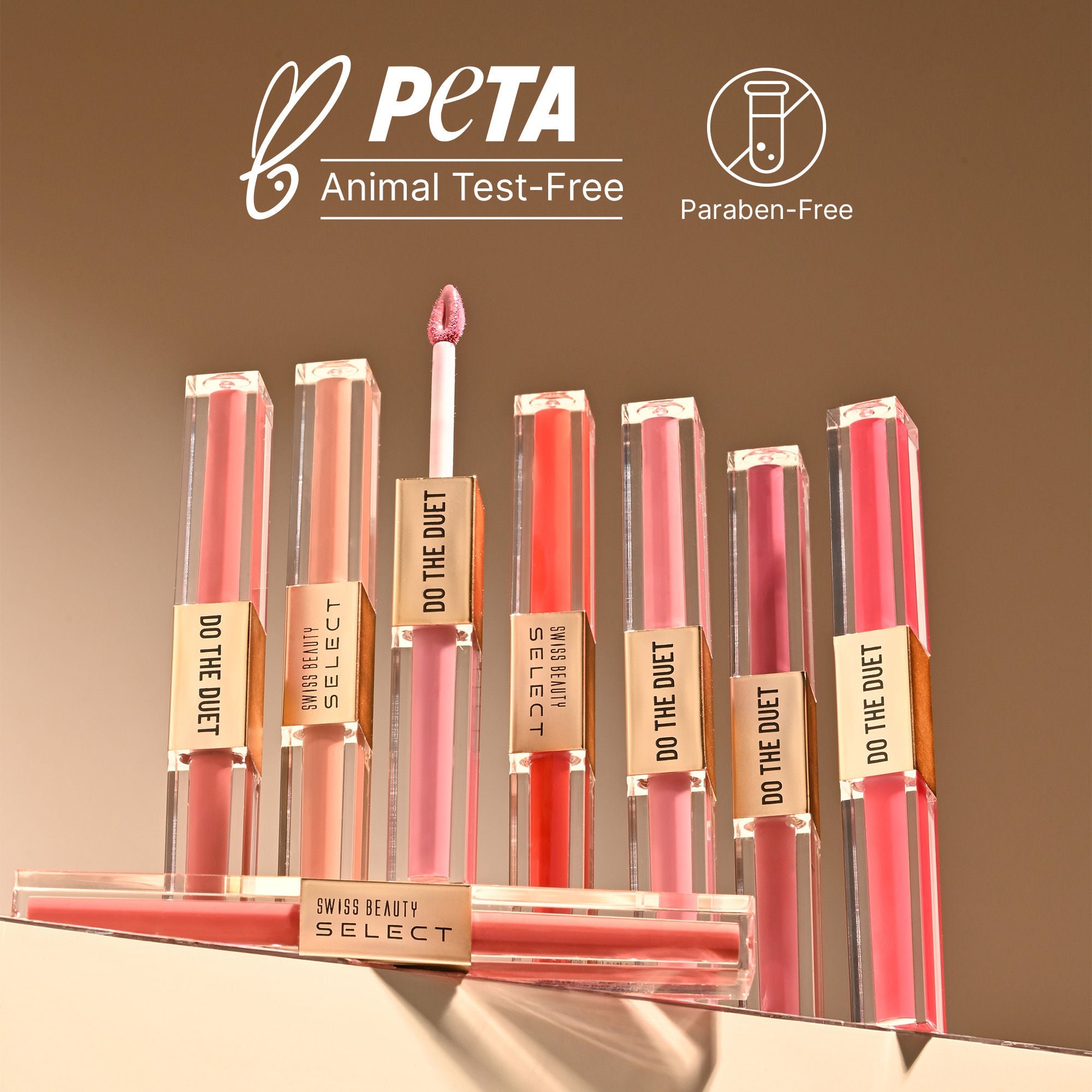 Swiss Beauty Select Do The Duet Lipstick - 4 Rouge Mauve