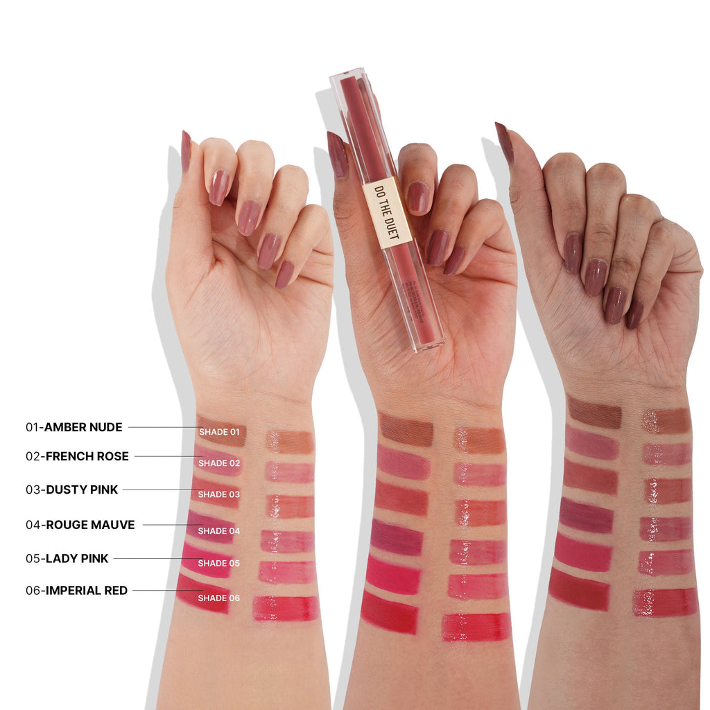 Swiss Beauty Select Do The Duet Lipstick - 4 Rouge Mauve