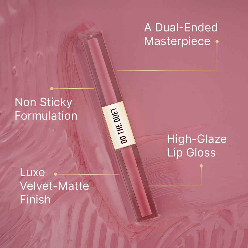 Swiss Beauty Select Do The Duet Lipstick - 5 Lady Pink