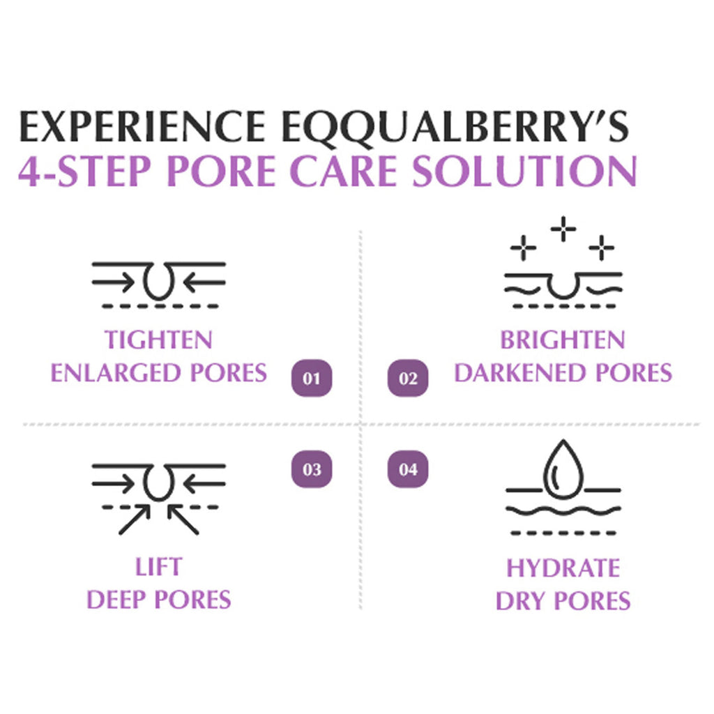 Eqqualberry Purple PDRN Serum – Peptides, Pore Refining & Skin Firming