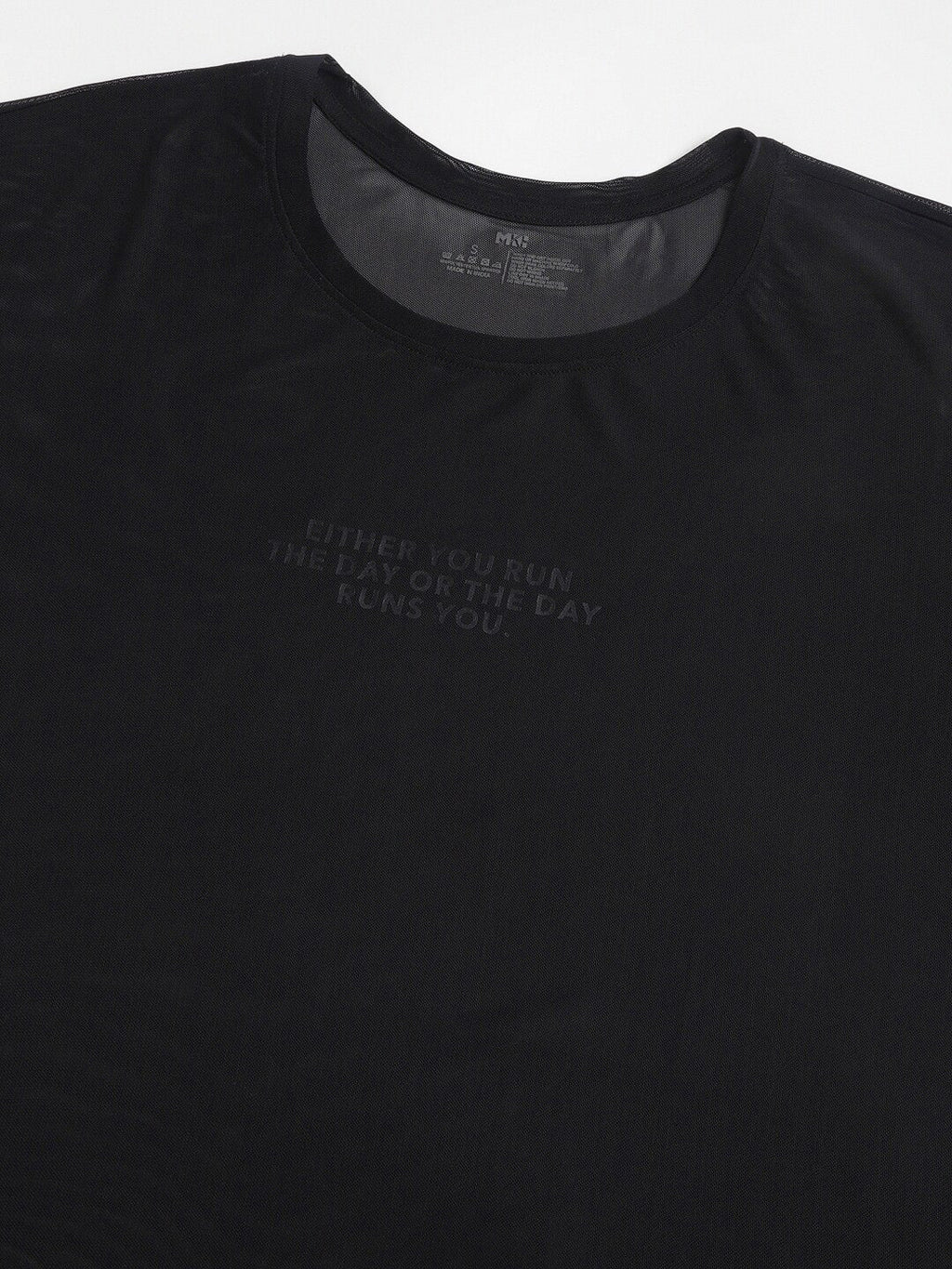 MKH Typography Printed Dri-FIT Relaxed Fit Sports T-shirt