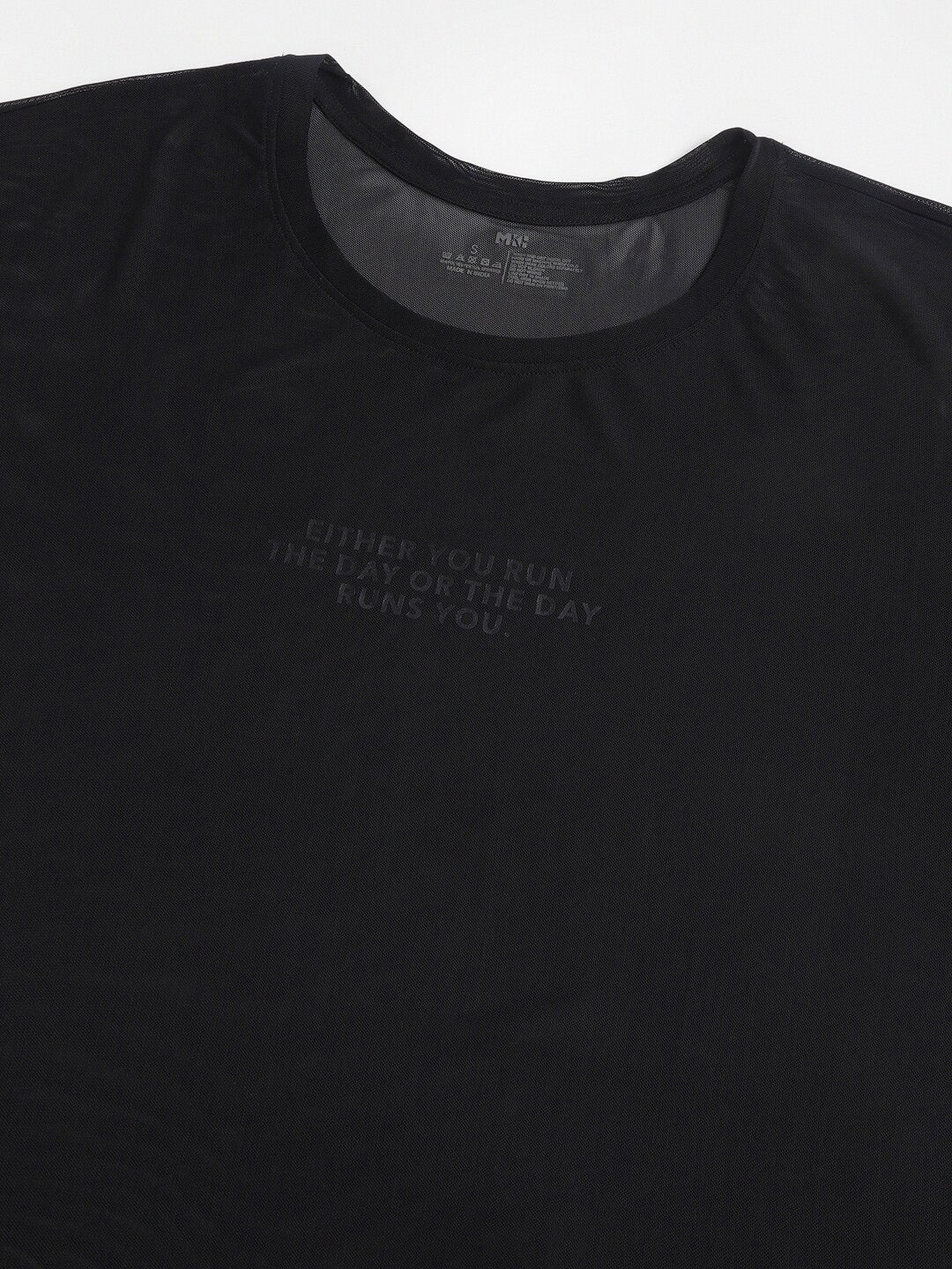 MKH Typography Printed Dri-FIT Relaxed Fit Sports T-shirt