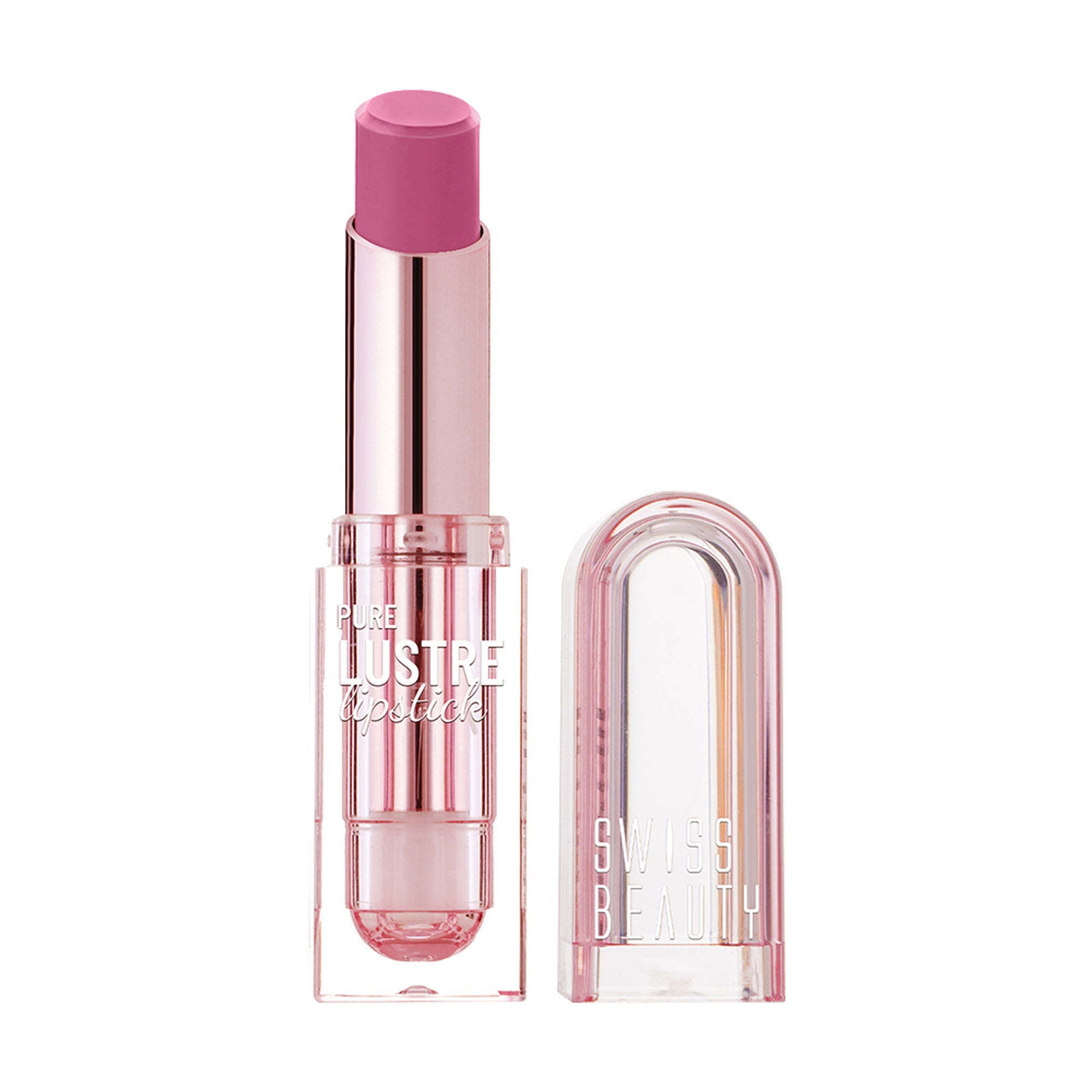 Swiss Beauty High Shine Finish Smooth Glide Pure Lustre Lipstick - 3 Salty Pink