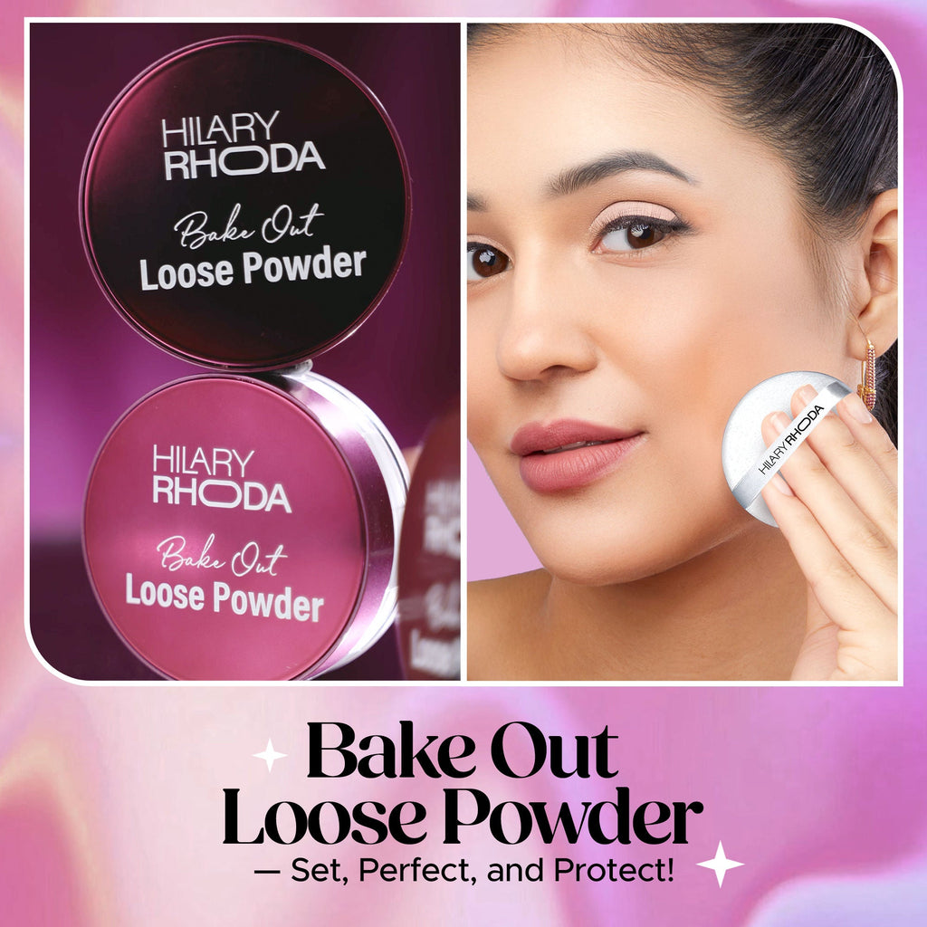 Hilary Rhoda Bake Out Matte Loose Powder - Tanslucent 01