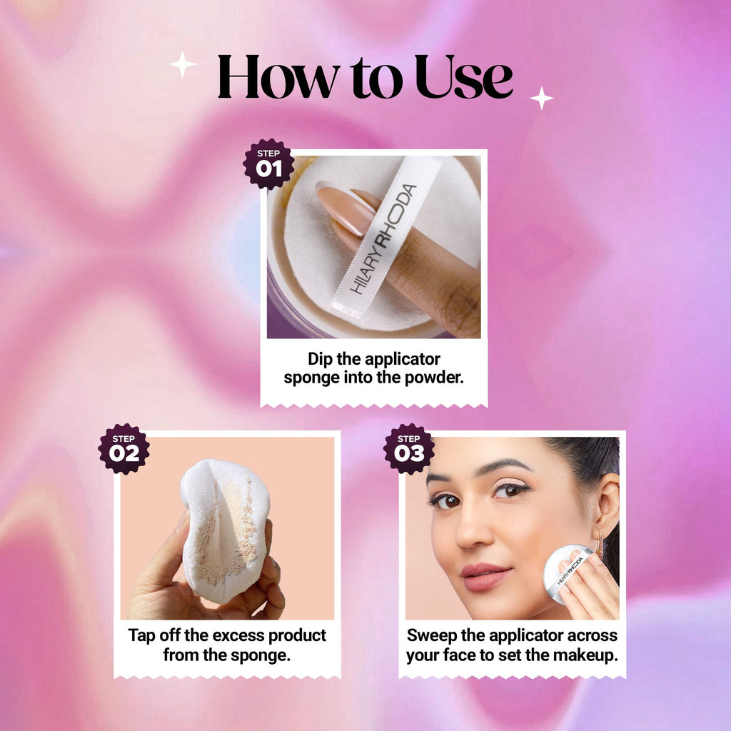 Hilary Rhoda Bake Out Matte Loose Powder - Tanslucent 01