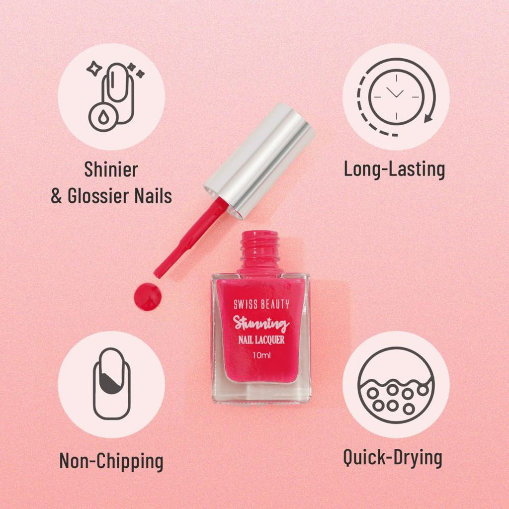 Swiss Beauty Stunning Nail Lacquer - Shade 18