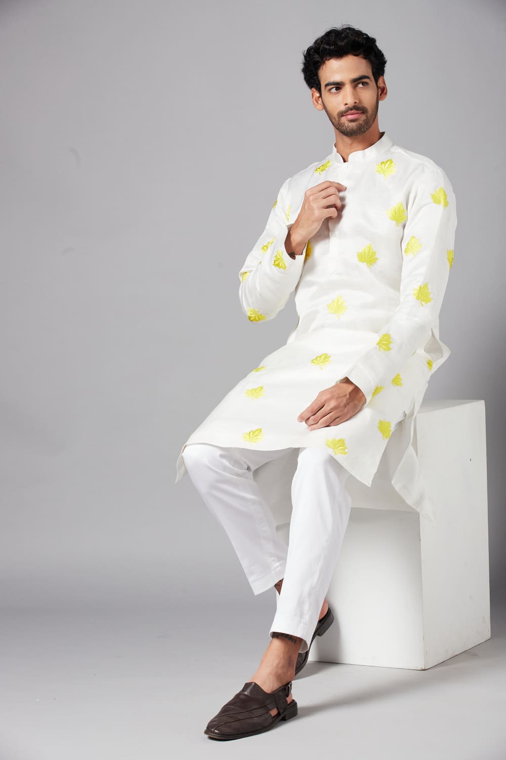 Mogra Designer Men's Kurta by Hilo Design