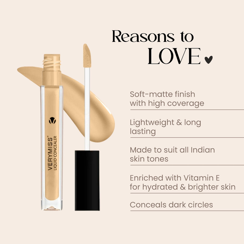 VERYMISS Ultimate Makeup Combo - 3 + Free Makeup Pouch