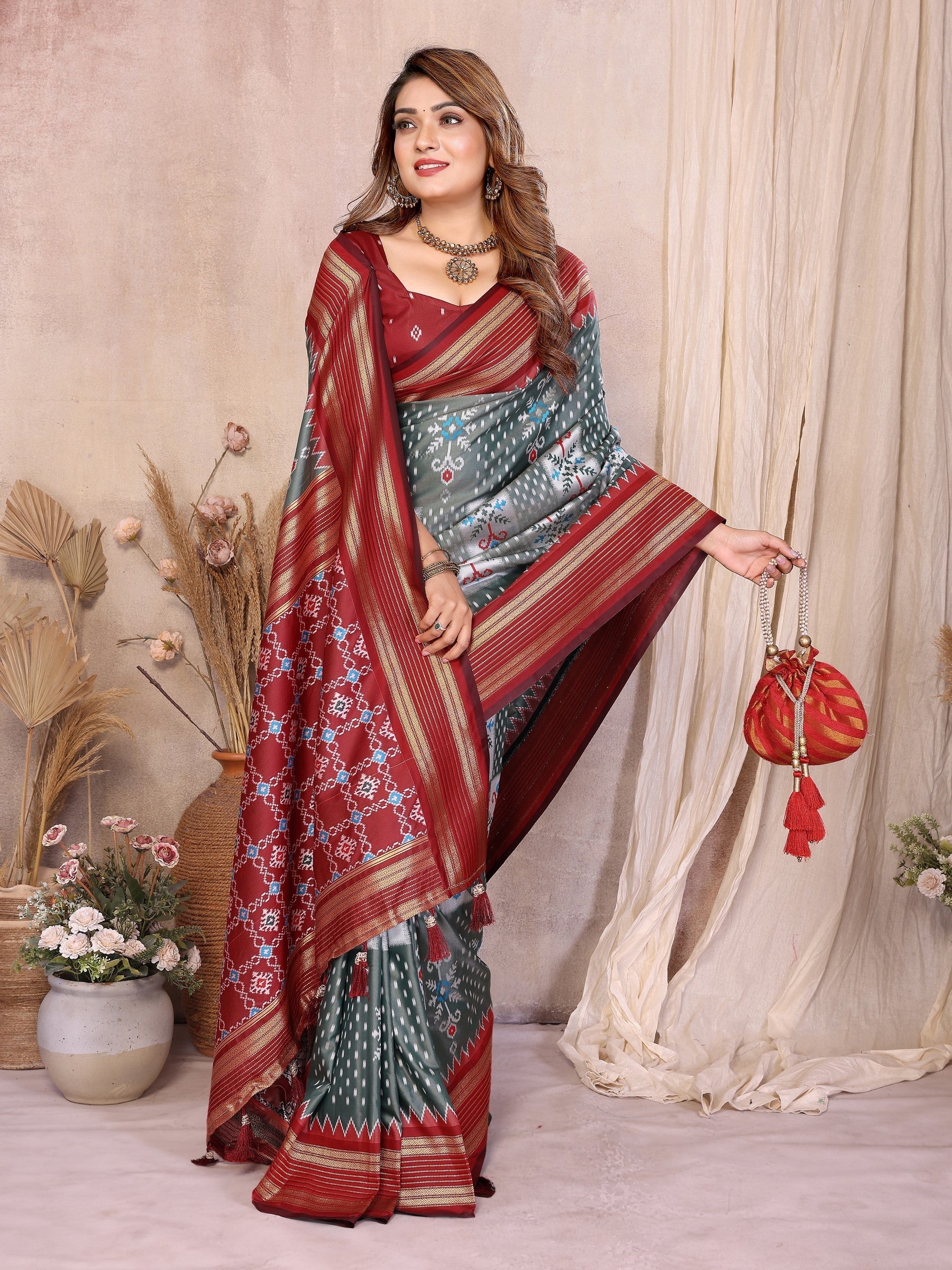 Anaita Premium South Soft Silk Saree