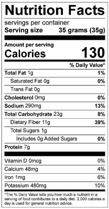 Pinto Beans, Instant, Organic, w/Salt