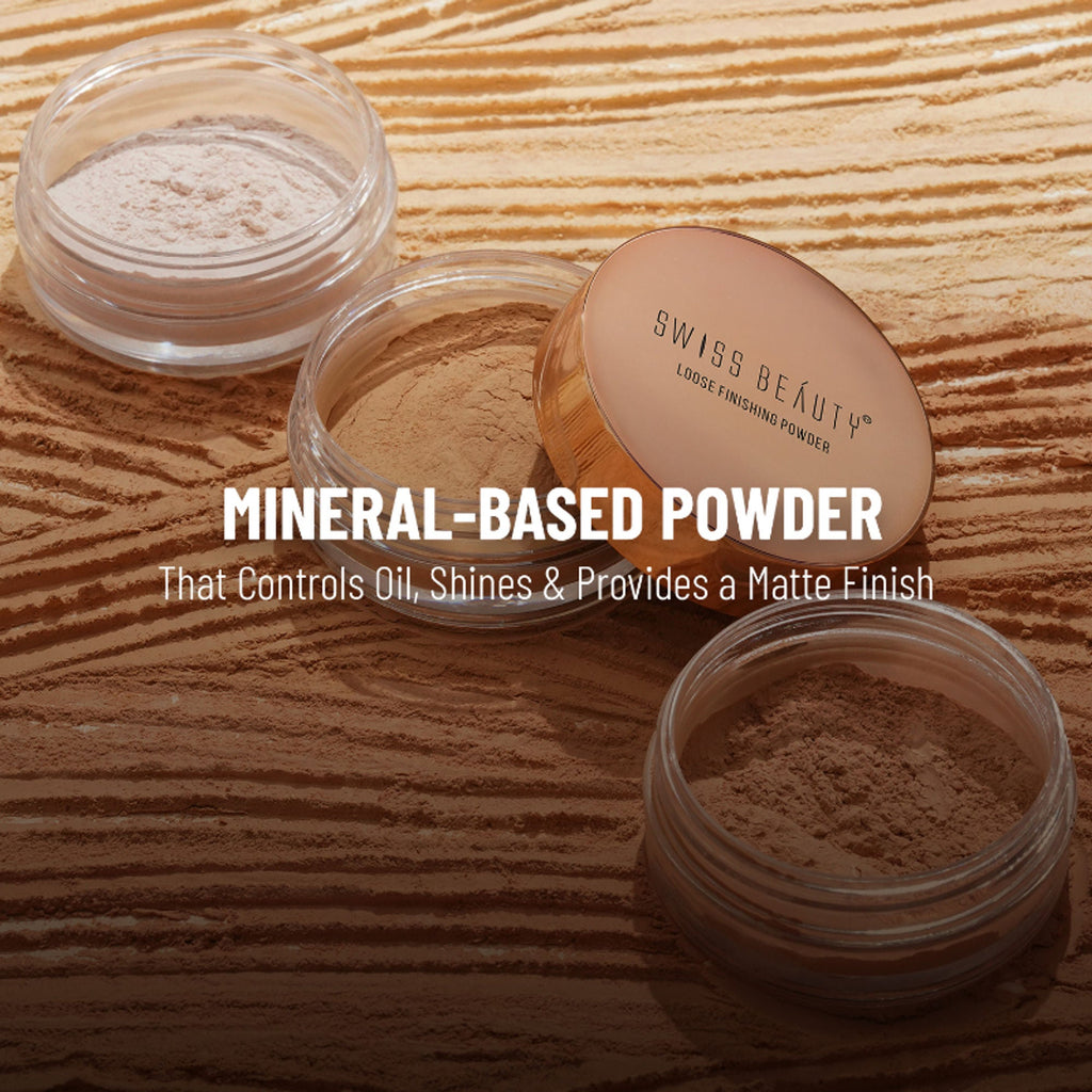 Swiss Beauty Ultra Fine Matte Loose Finish Powder - 01 Natural