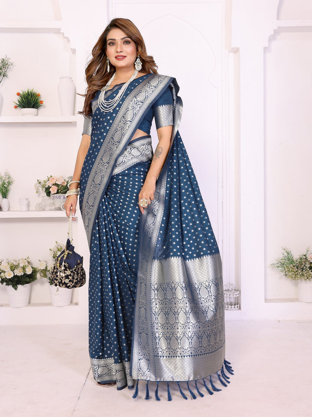 Anaita Premium Georgette Silk Saree