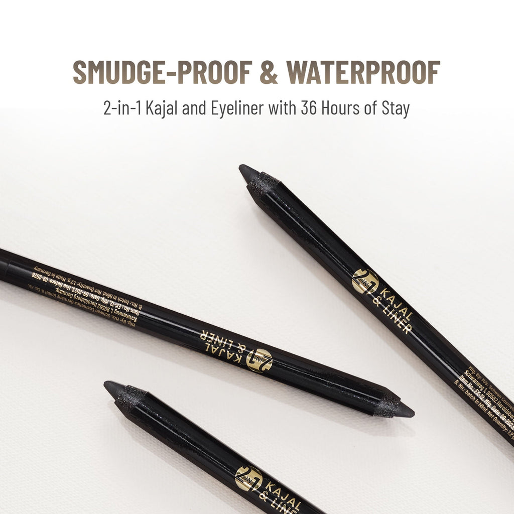 Swiss Beauty Bold & Black Kajal with Sharpener