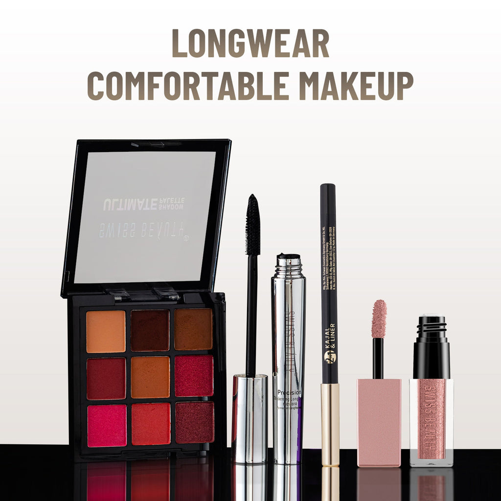 Swiss Beauty Bold & Black Kajal with Sharpener