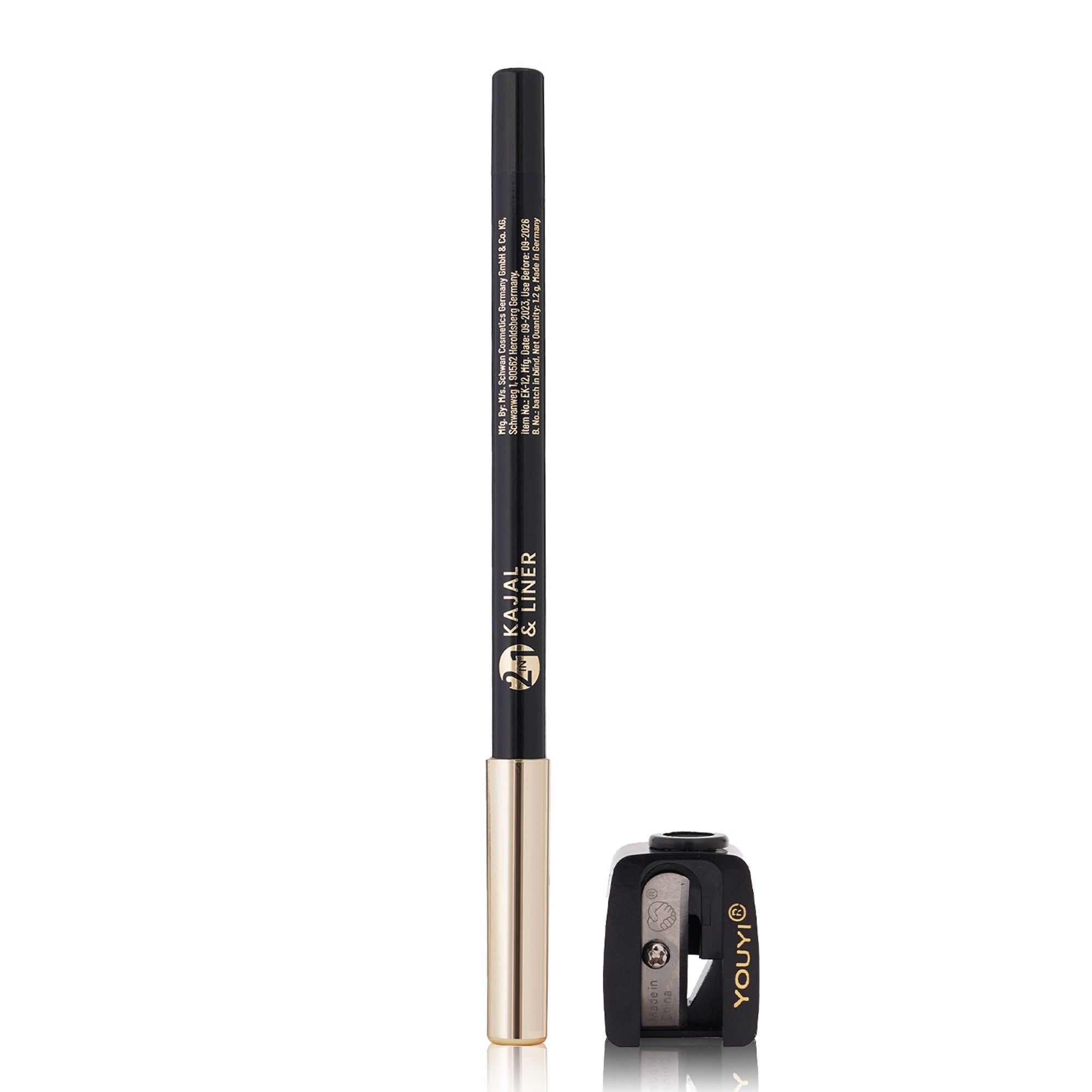 Swiss Beauty Bold & Black Kajal with Sharpener