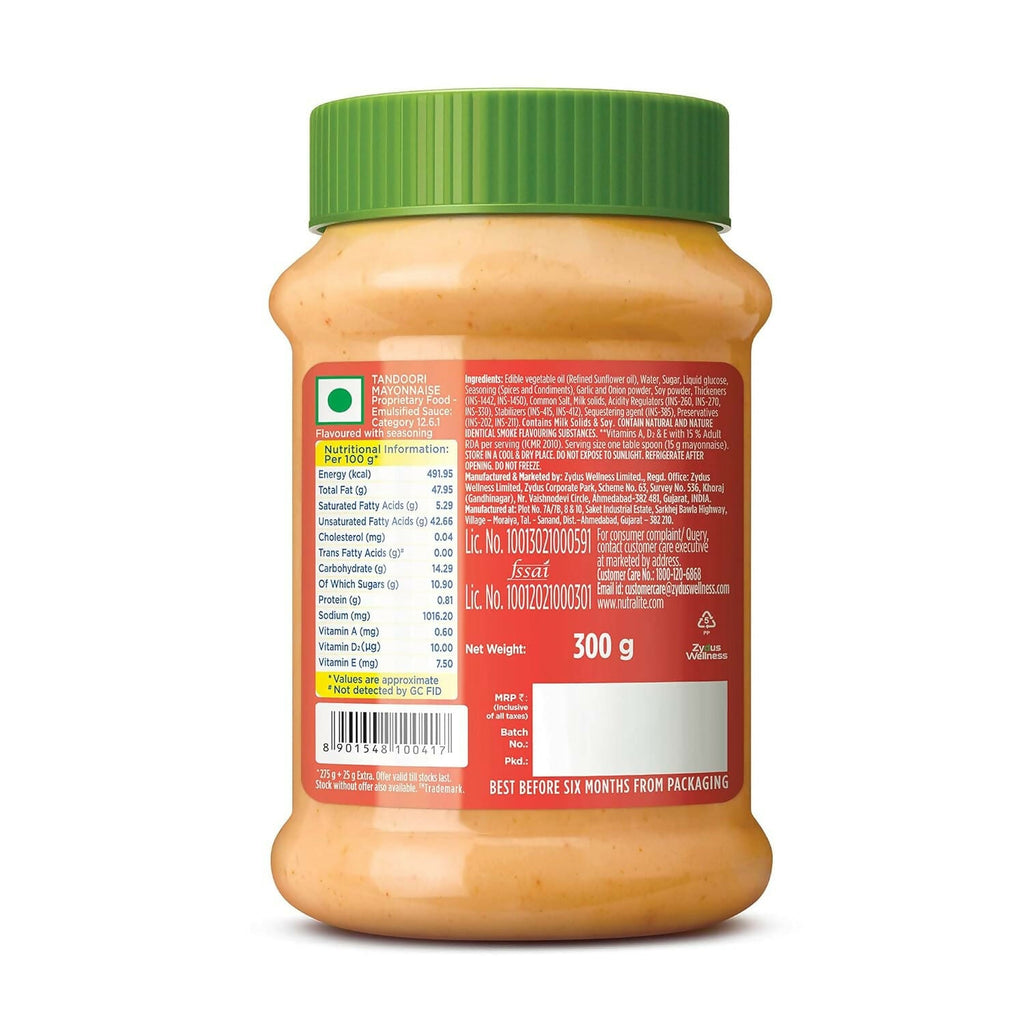 Nutralite Tandoori Mayo|Eggless Mayonnaise