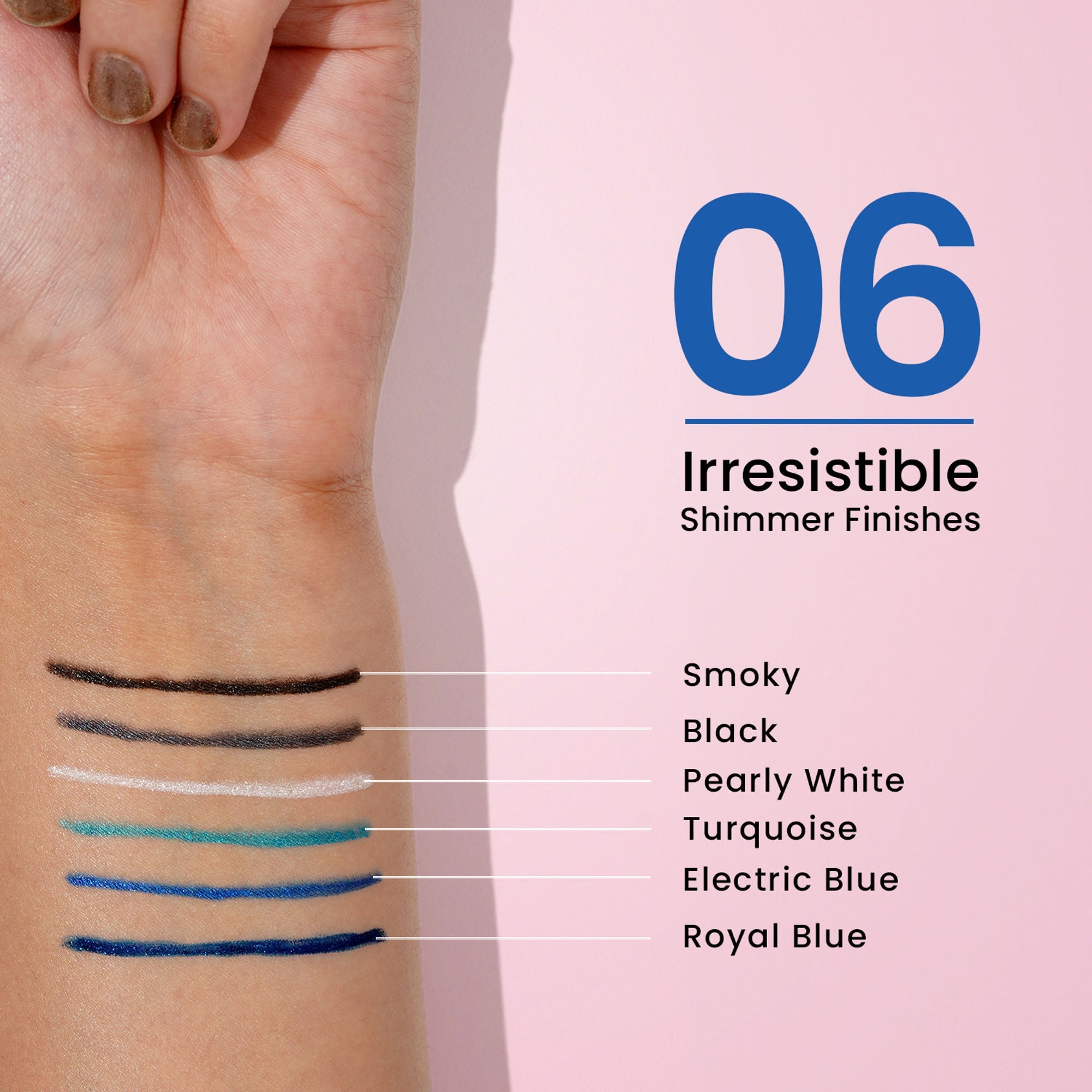 Swiss Beauty Intense Gel Kajal 12-Hour Stay Smudge-Proof with Sharpener - 8904325004380_10smoky