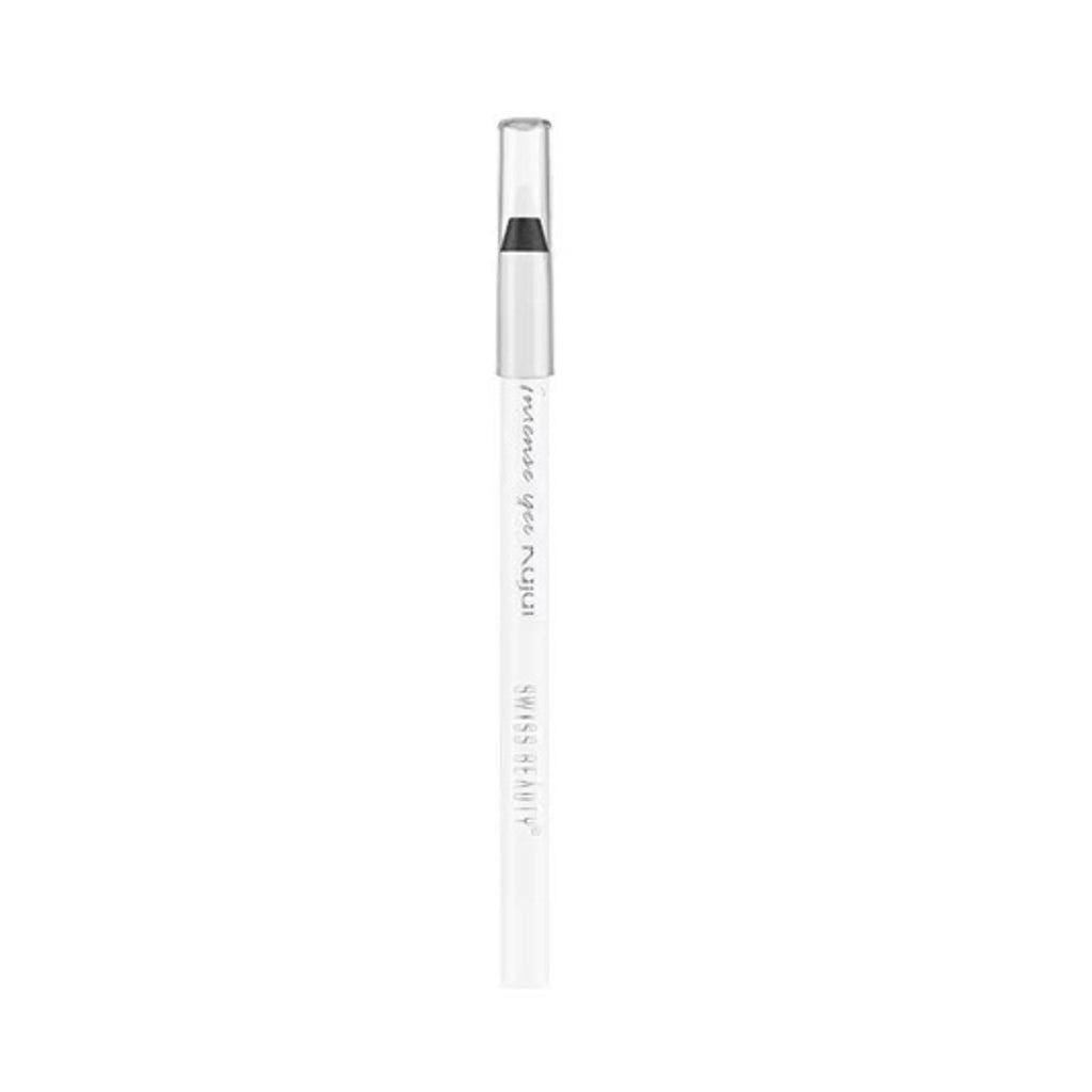 Swiss Beauty Intense Gel Kajal 12-Hour Stay Smudge-Proof with Sharpener - 8904325006926_07pearlywhite