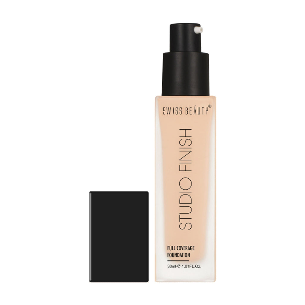 Swiss Beauty Studio Finish Full Coverage Foundation - Ivory Rose