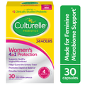 Culturelle Probiotics, Women's Healthy Balance, 30 Once Daily Vegetarian Capsules 20 ct