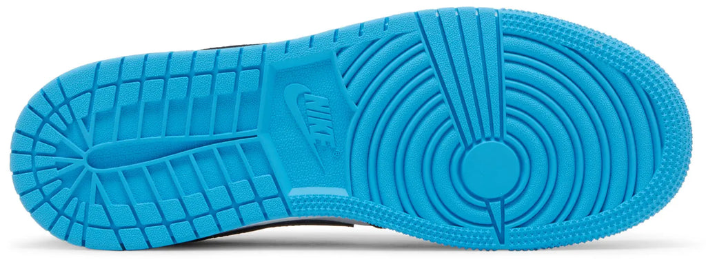 Air Jordan 1 Retro Low OG Black Dark Powder Blue (GS)
