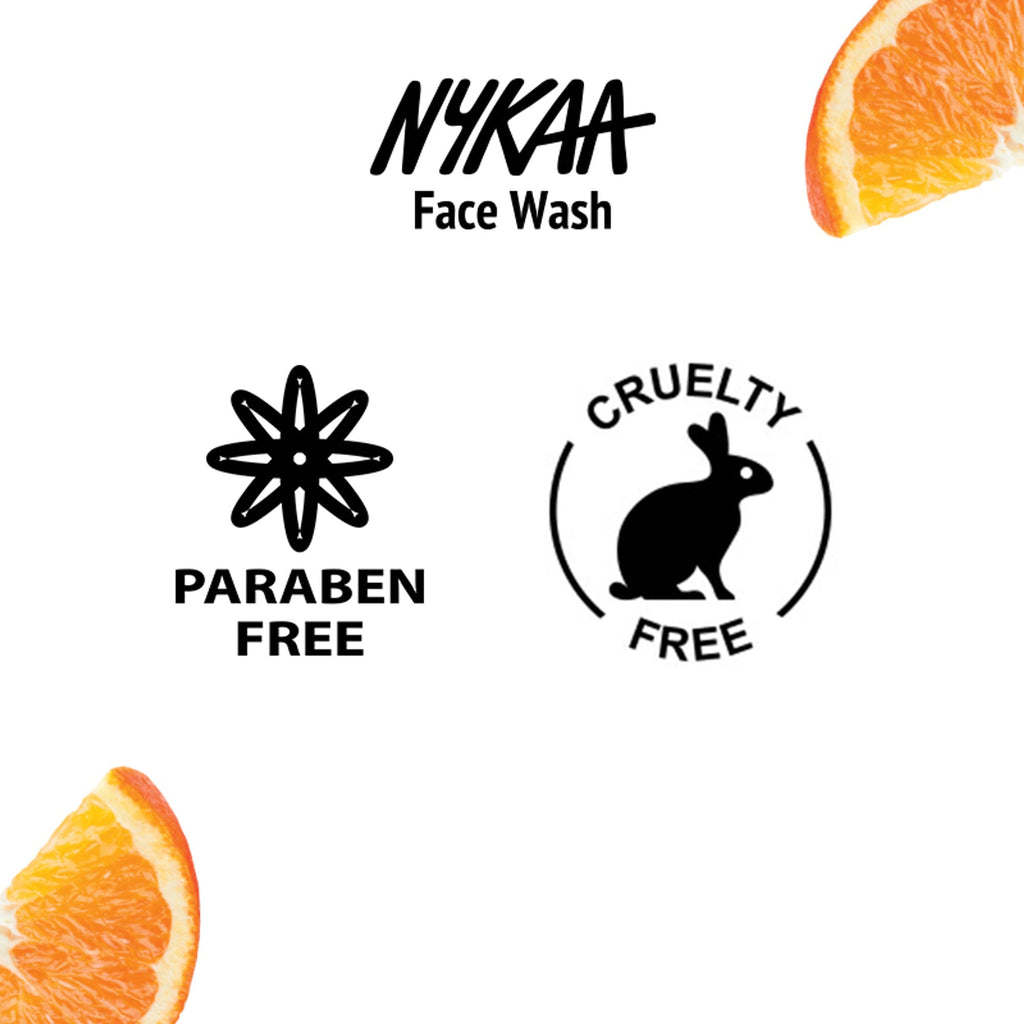 Nykaa Anti-Acne Face Wash With Salicylic Acid, Tea Tree & Neem - For Oily & Acne Prone Skin - Sandalwood Orange Peel