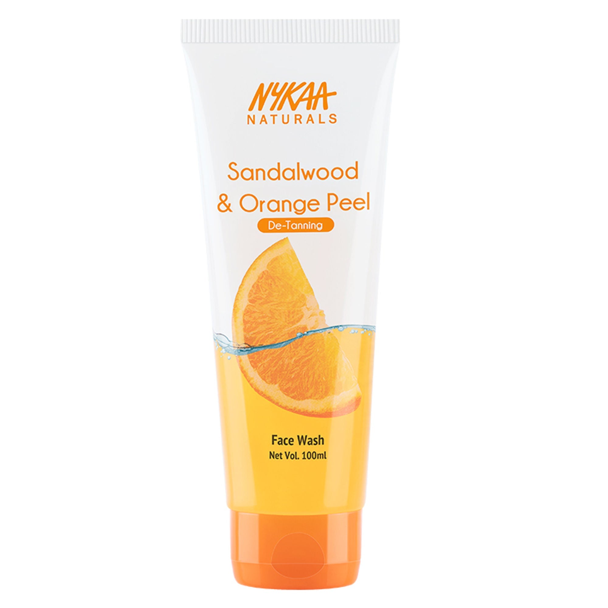 Nykaa Anti-Acne Face Wash With Salicylic Acid, Tea Tree & Neem - For Oily & Acne Prone Skin - Sandalwood Orange Peel