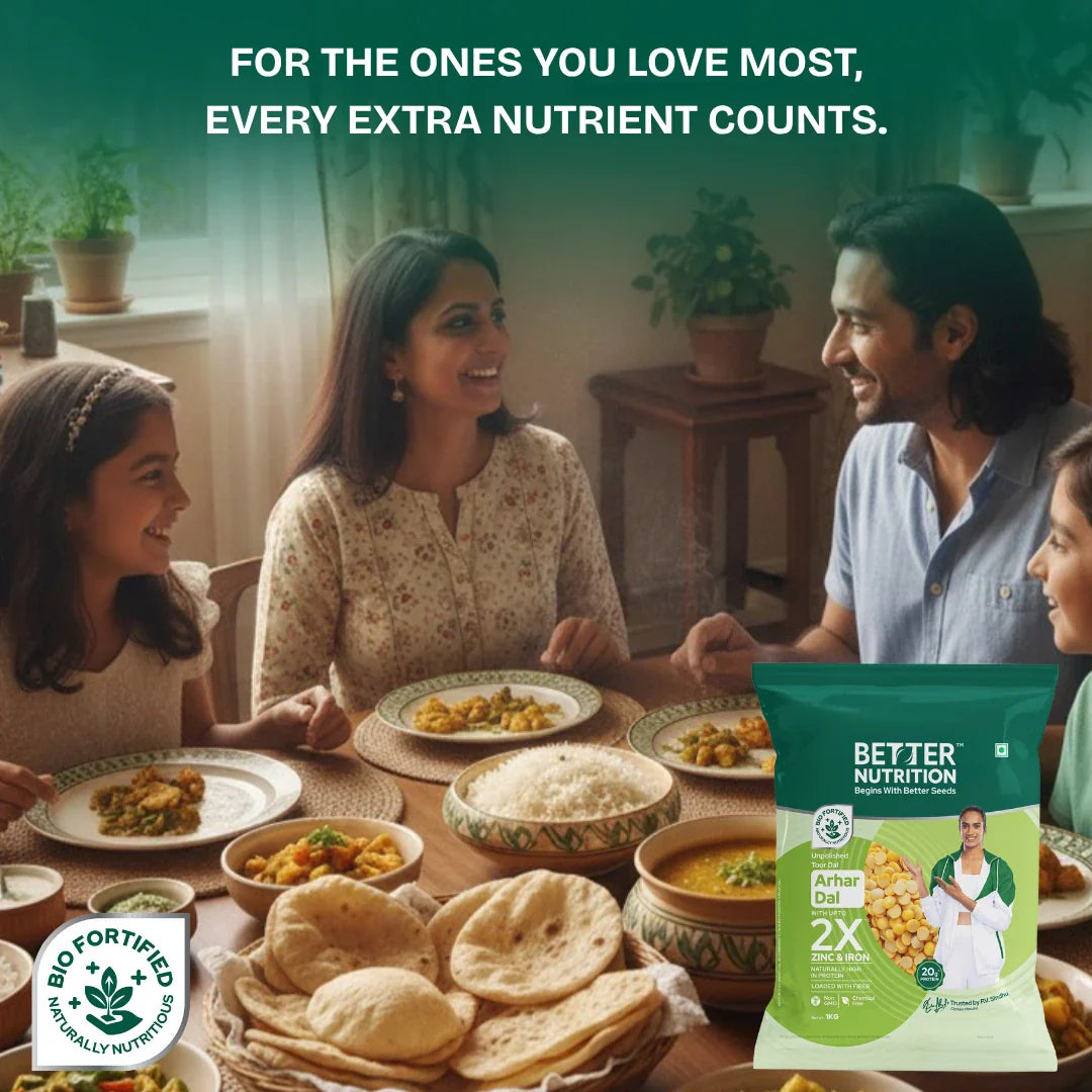 Better Nutrition Biofortified Arhar Dal / Toor Dal