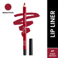 Swiss Beauty Bold Matt Lip Liner Pencil, Long-lasting , Matte Finish , Non-Drying - 7 Bright Maroon
