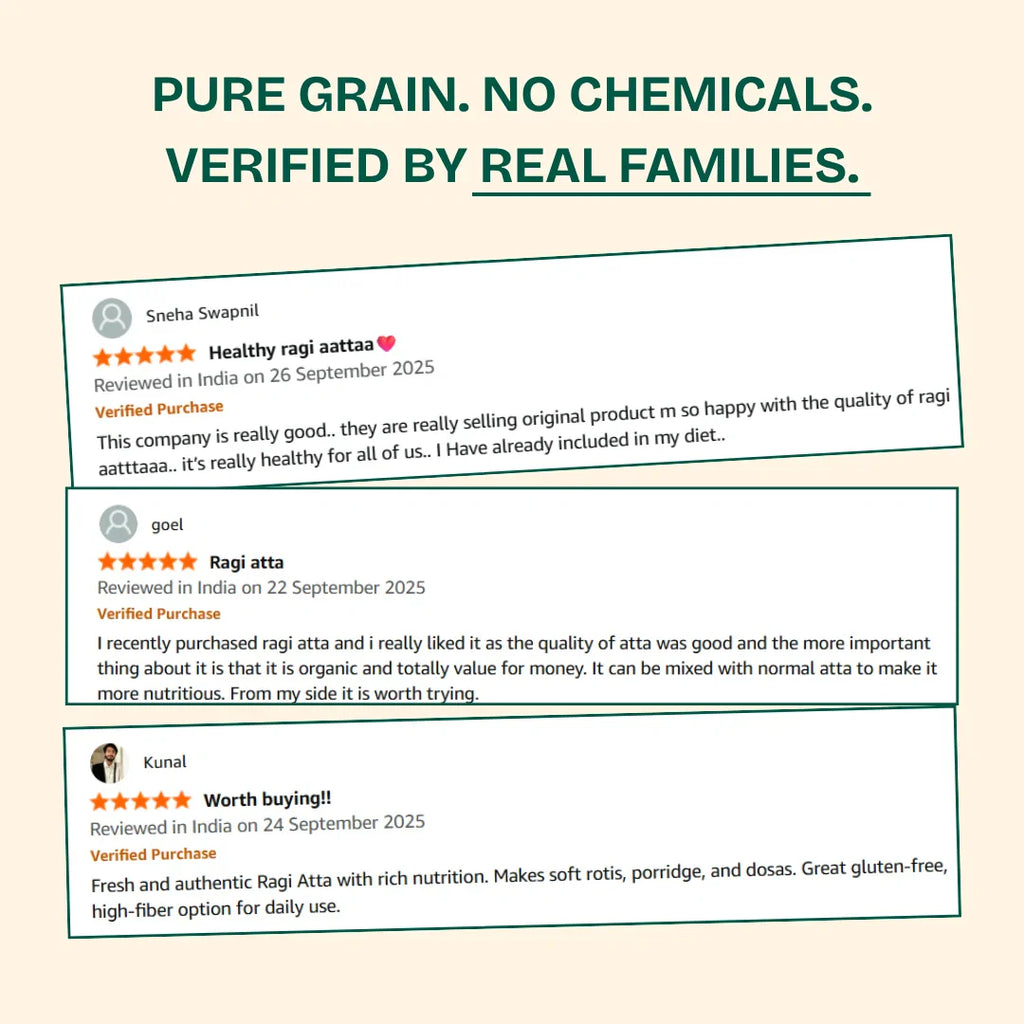 Better Nutrition Biofortified Ragi Atta / Finger Millet Flour