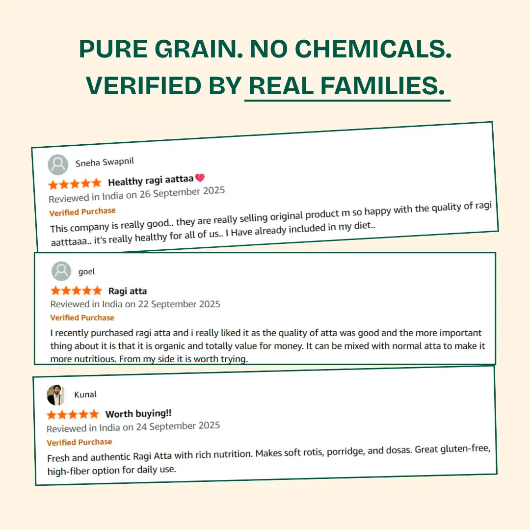 Better Nutrition Biofortified Ragi Atta / Finger Millet Flour