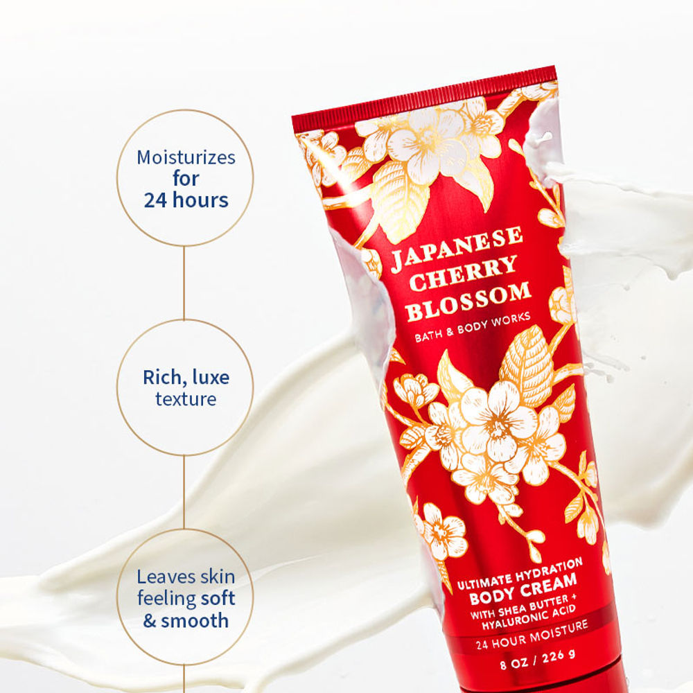 Bath & Body Works Japanese Cherry Blossom Ultimate Hydration Body Cream