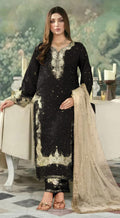 Anaita Black Jimmy Choo Suit With Embroidery & Sequence Work