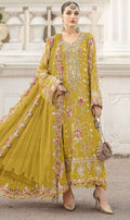 Anaita Yellow Silk Suit With Embroidery & Sequence Work