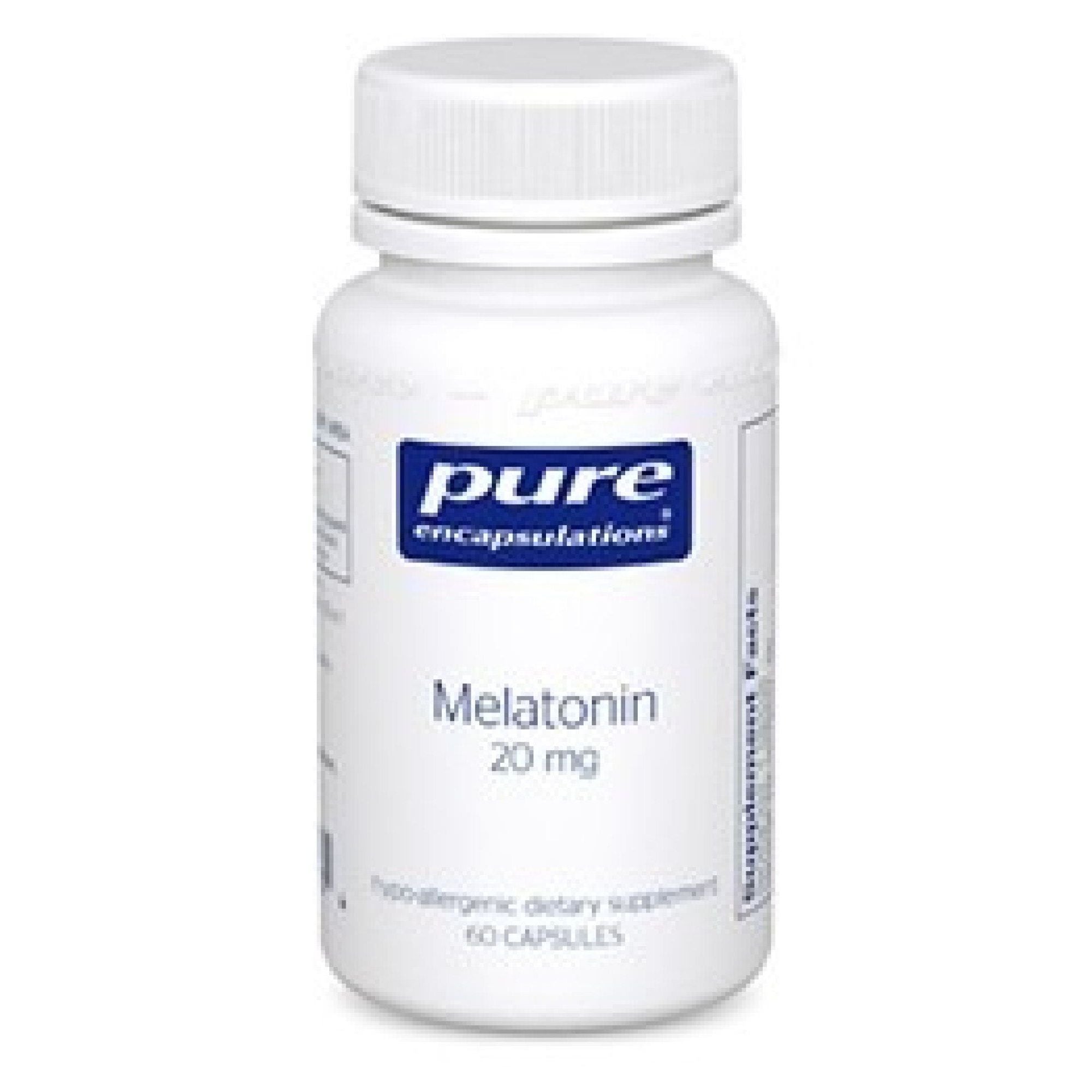 Pure Encapsulations Melatonin 20 Mg, 60 Capsules