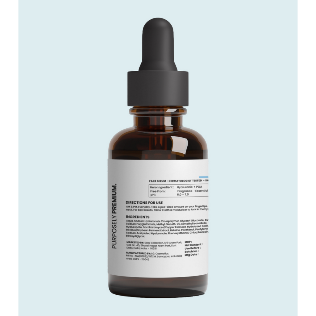 Vandyke Hyaluronic + PGA 02% Face Serum