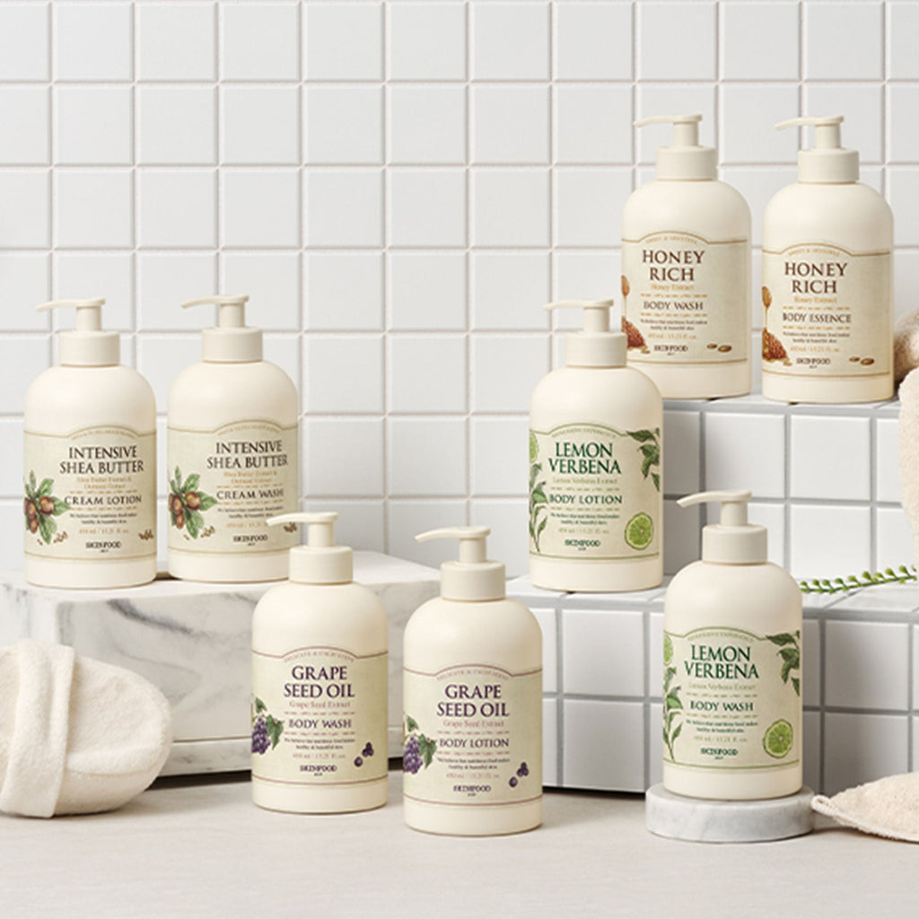 Skinfood Lemon Verbena Body Lotion - Soothing, Refreshing, Skin Softening