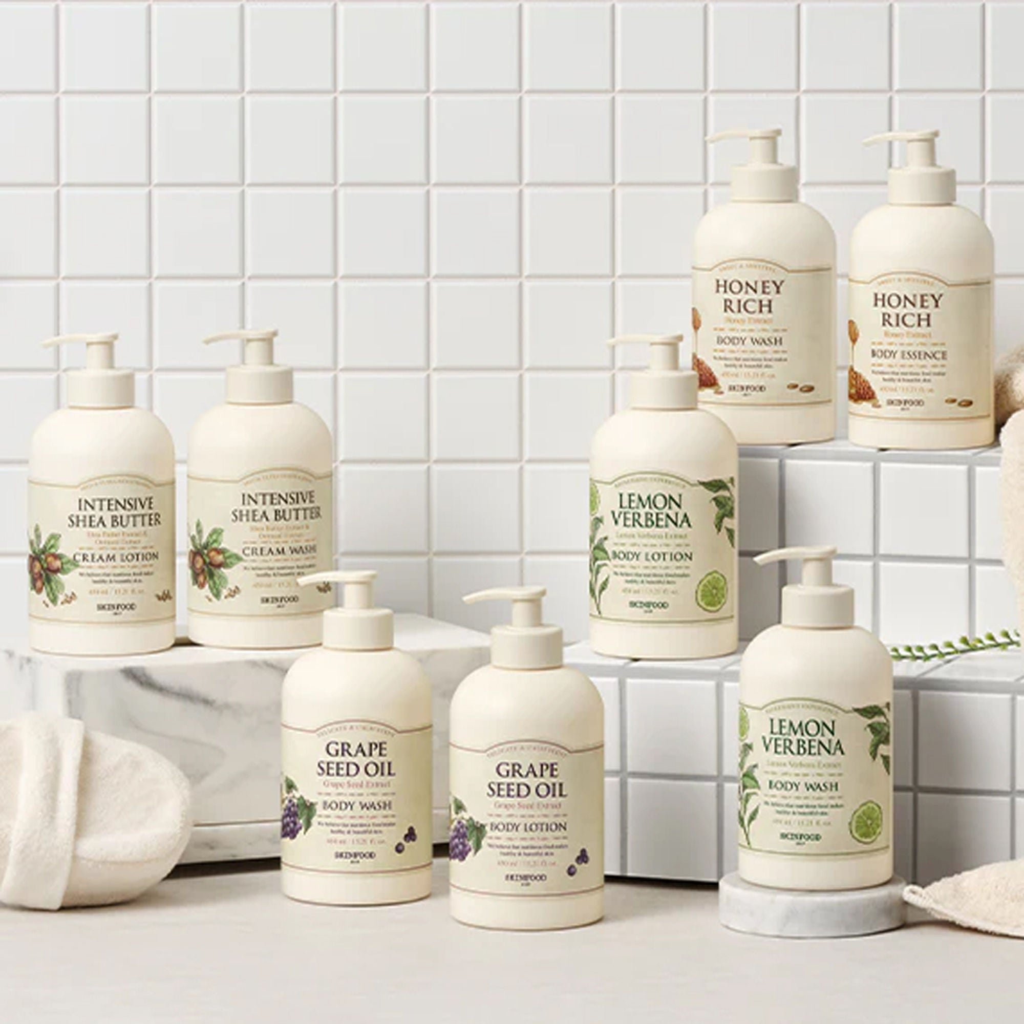 Skinfood Intensive Shea Butter Cream Wash - Nourishing, Moisturizing, Skin Softening