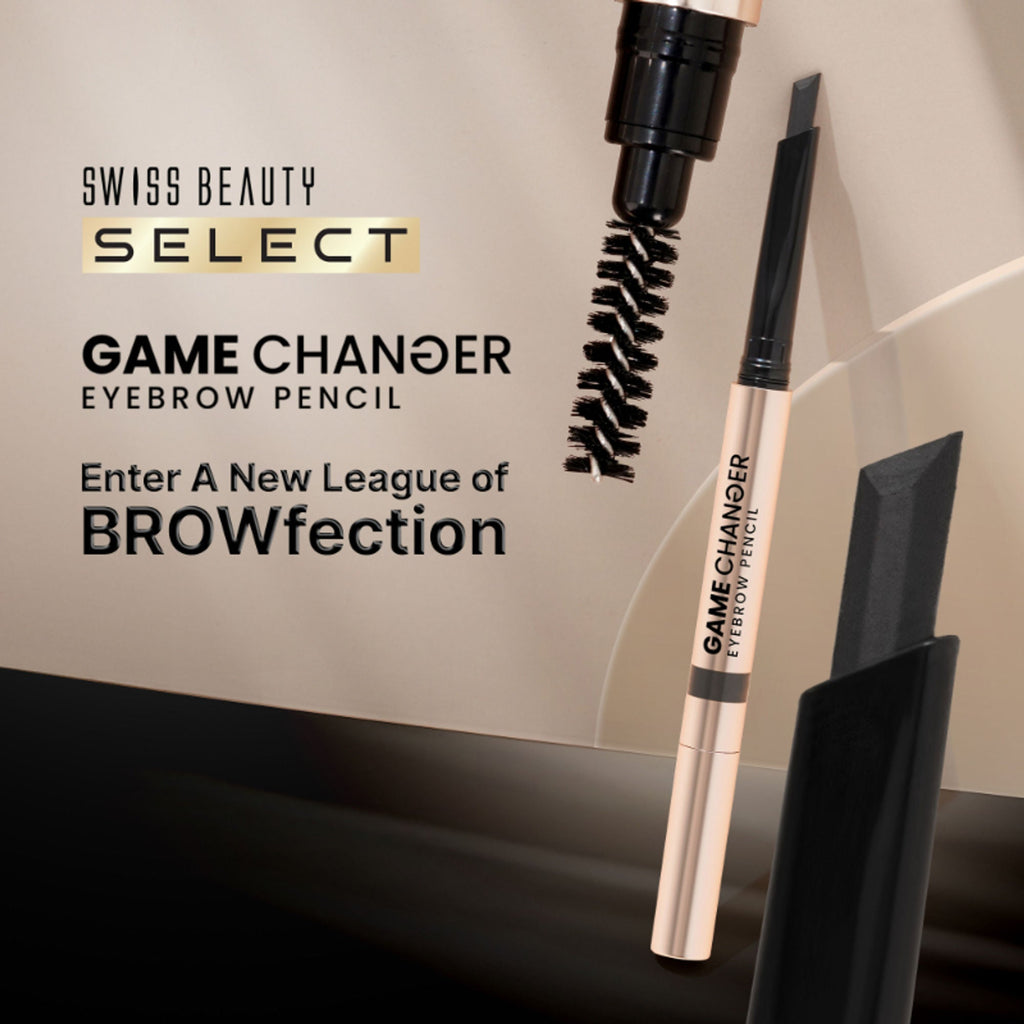 Swiss Beauty Select Game Changer Eyebrow Pencil - 2 Chocolate Brown