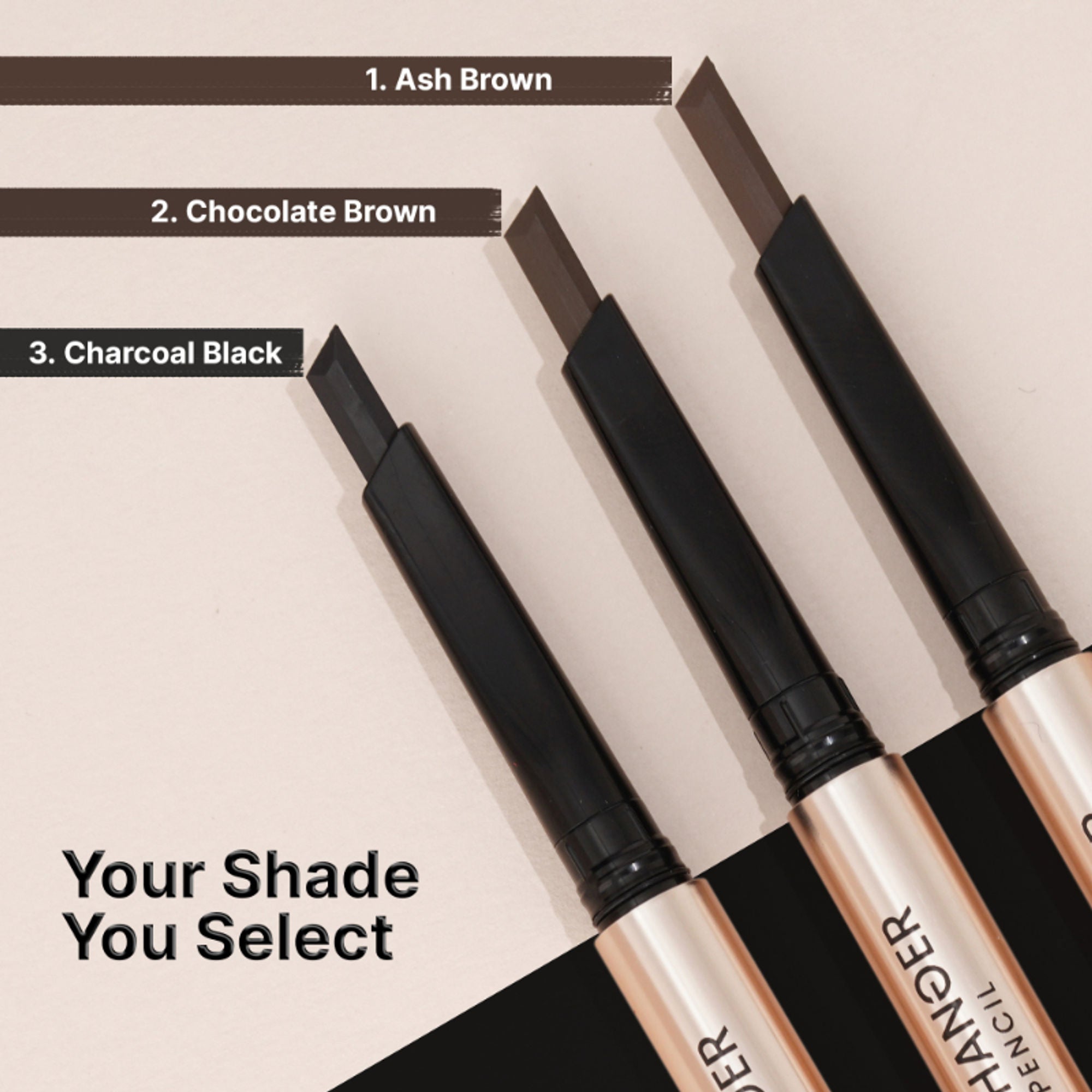 Swiss Beauty Select Game Changer Eyebrow Pencil - 2 Chocolate Brown