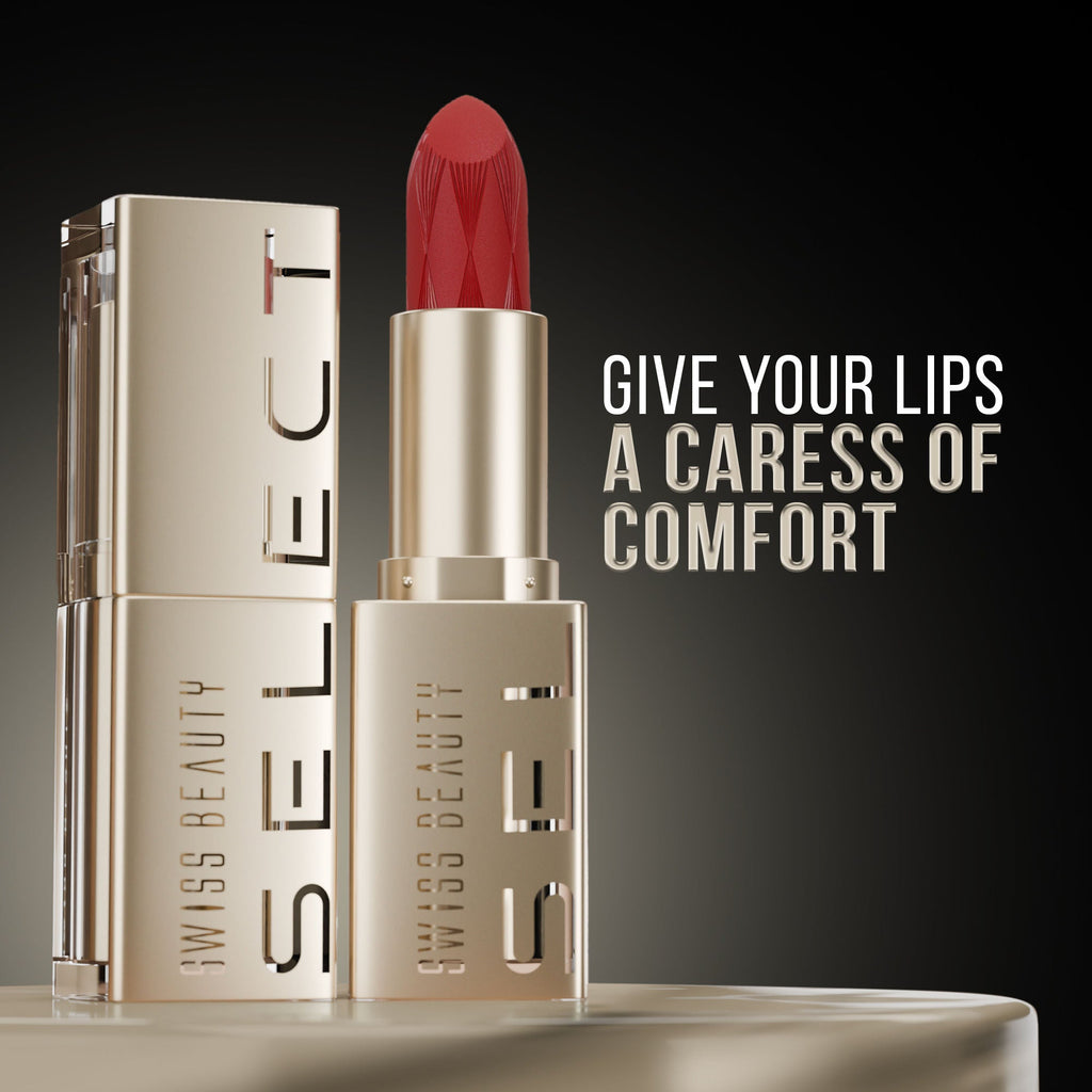 Swiss Beauty Select Creme Touch Hydrating Lipstick - 8 Passionate Pink