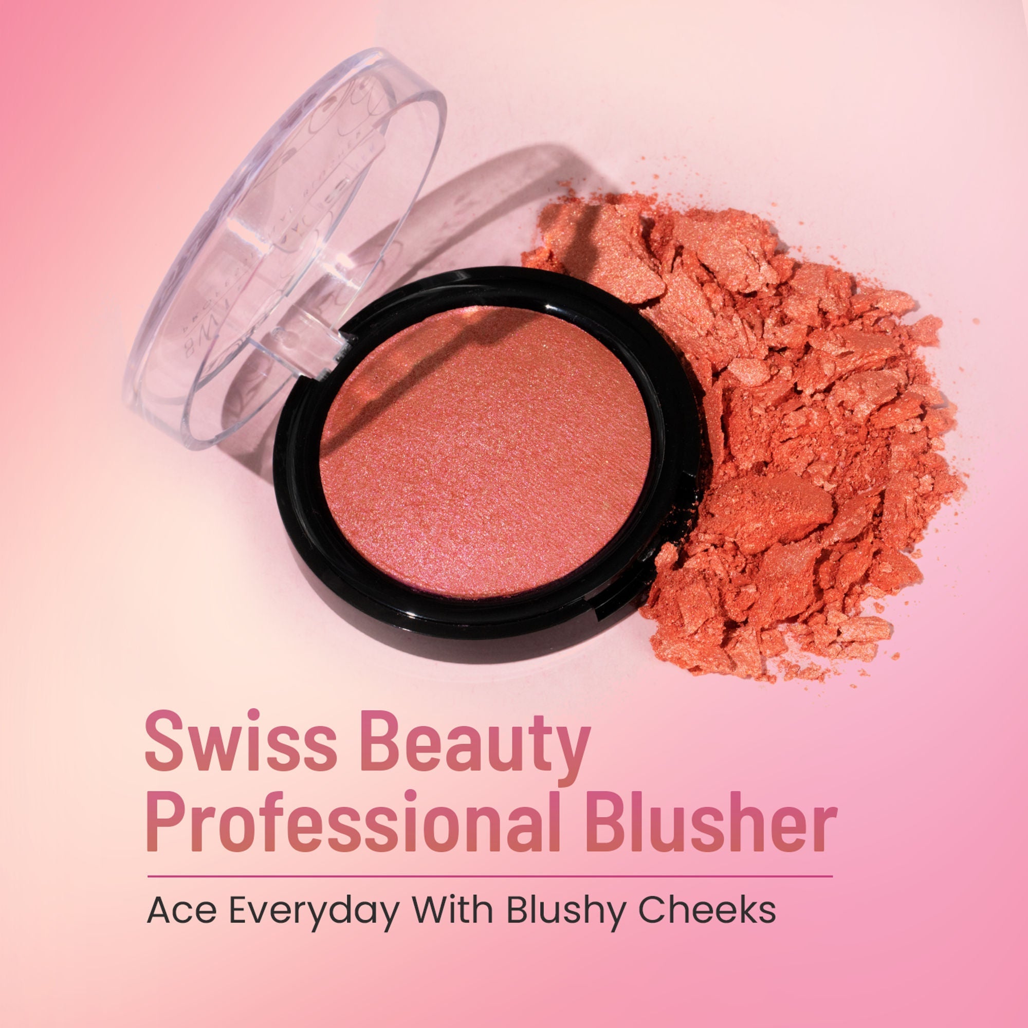 Swiss Beauty Professional Blusher - 04 Silver